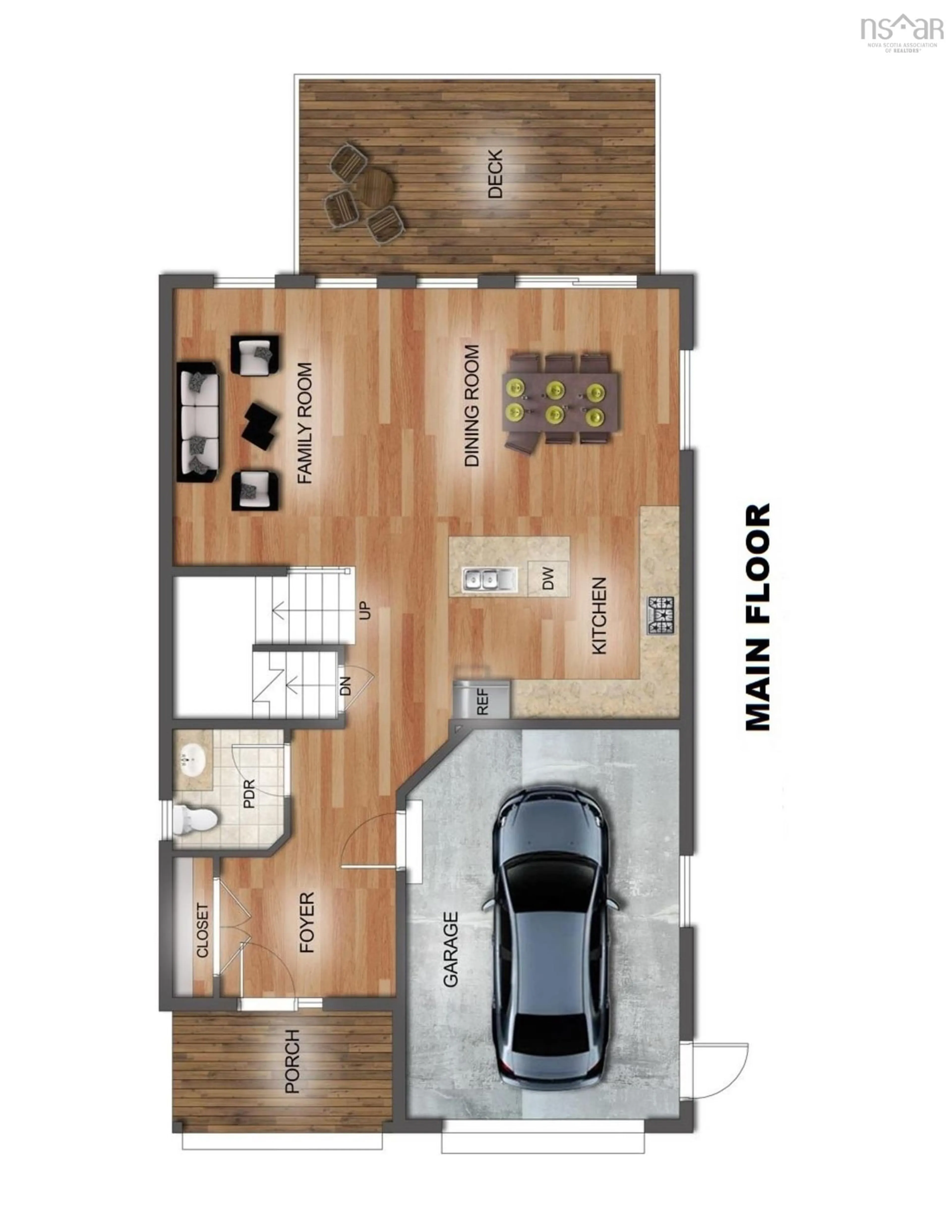 Floor plan for 62 Janda Cres #Lot 34, Tantallon Nova Scotia B3Z 4R8