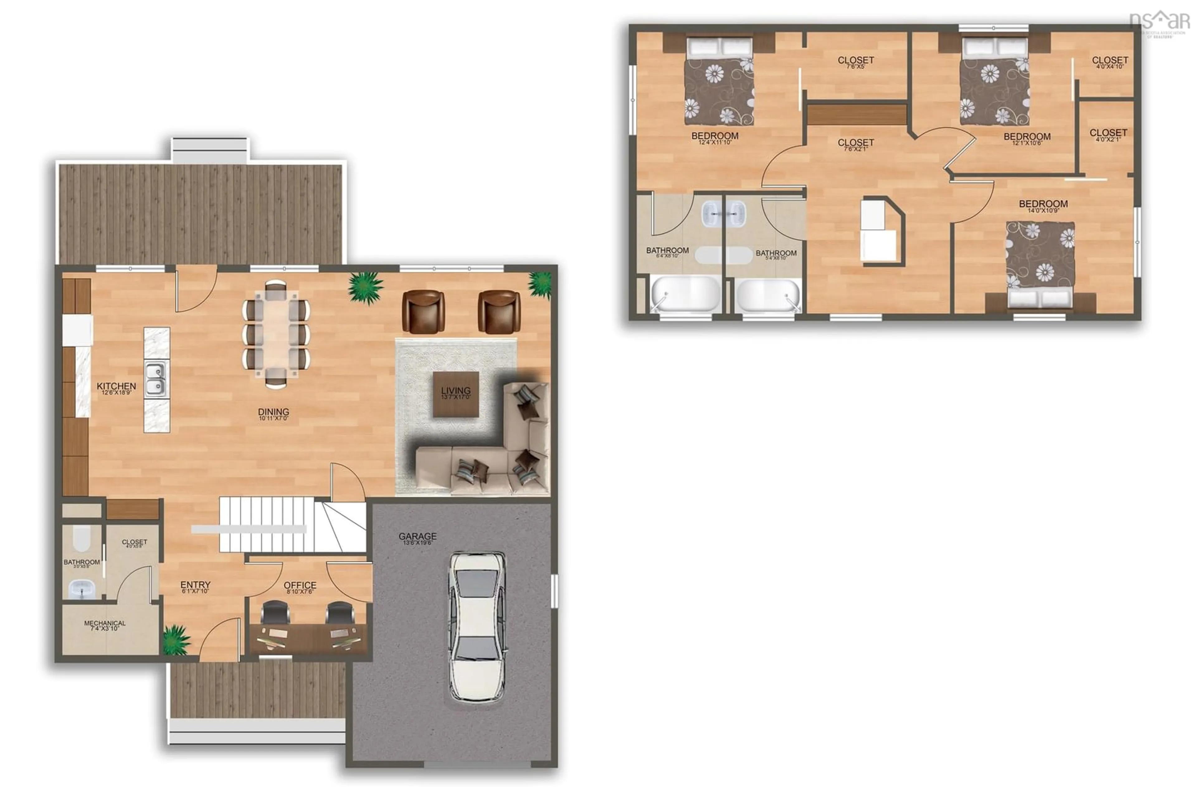 Floor plan for 868 Newtonville Rd, Forest Hill Nova Scotia B4P 2R1