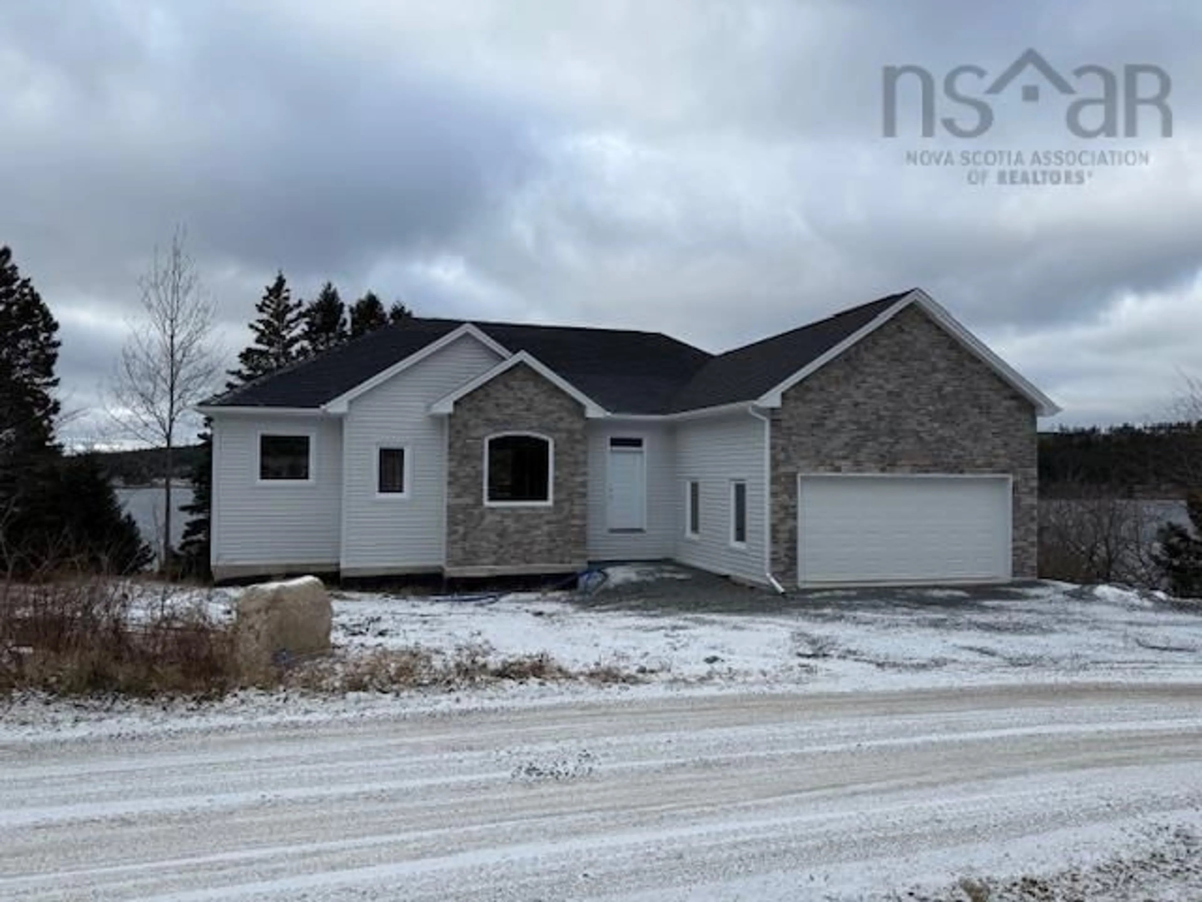 Home with vinyl exterior material, street for 23 Lerwick Lane, Boutiliers Point Nova Scotia B3Z 1T9