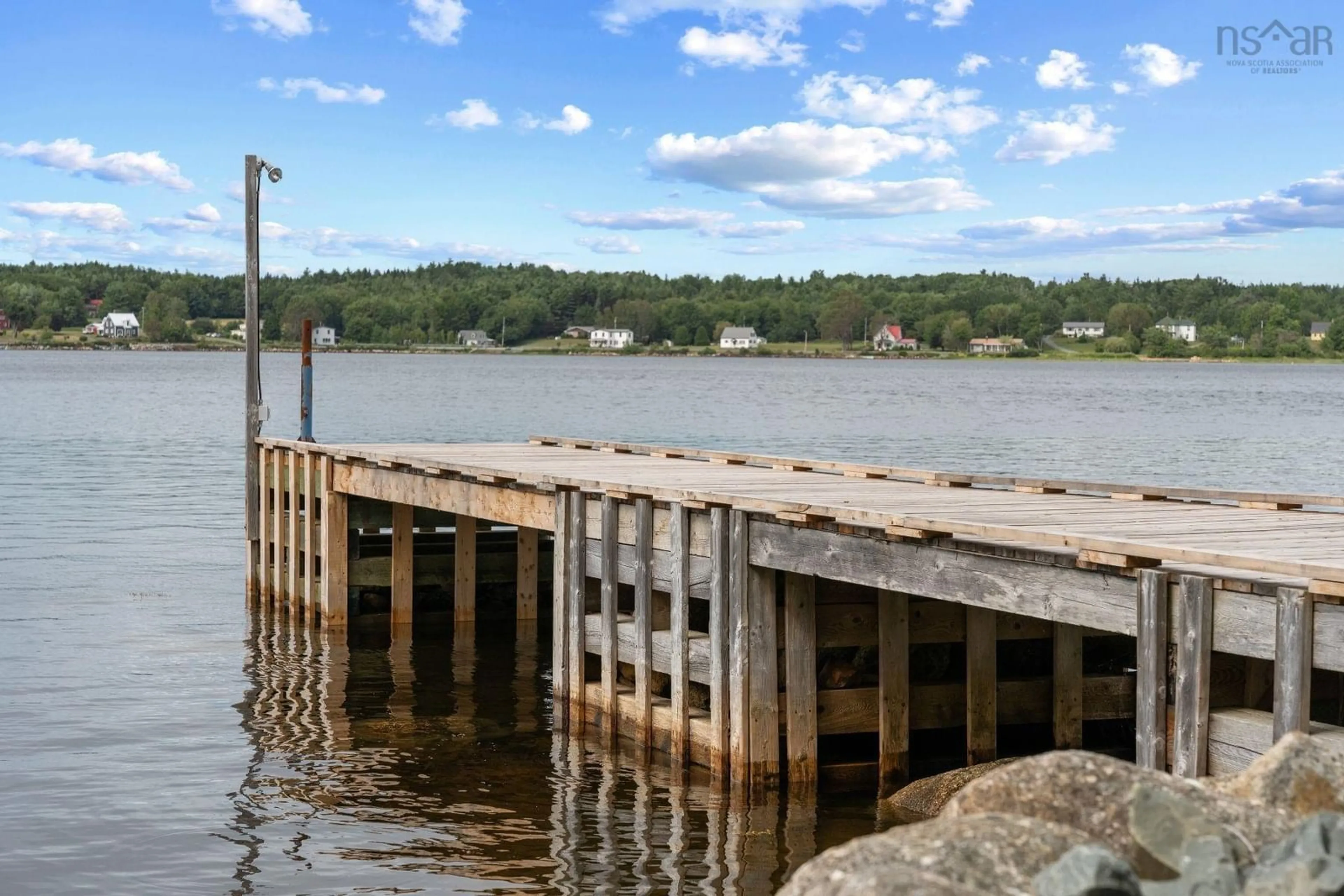 Patio, water/lake/river/ocean view for 143 Millers Head Rd, West Lahave Nova Scotia B0R 1G0