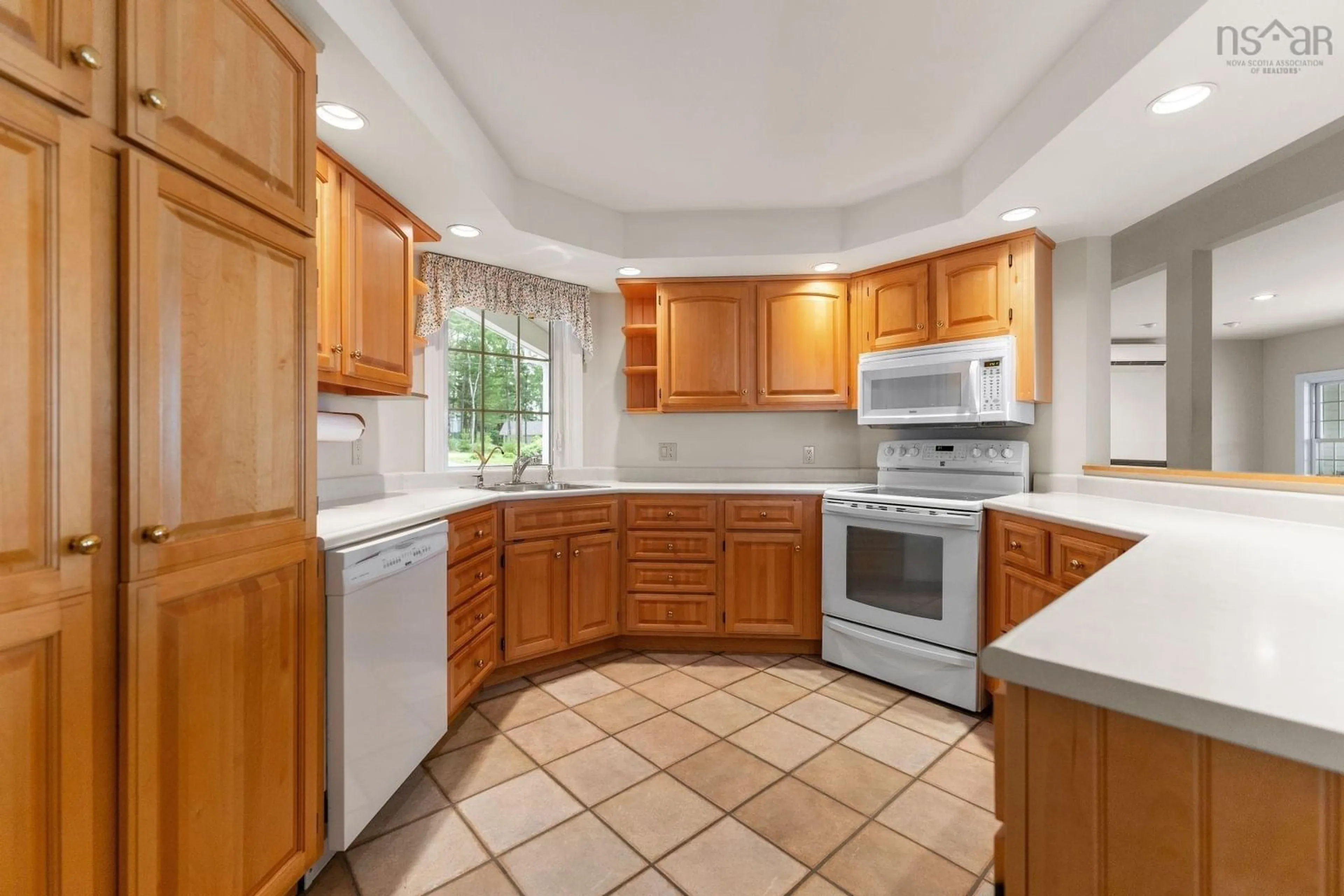 Standard kitchen, ceramic/tile floor for 143 Millers Head Rd, West Lahave Nova Scotia B0R 1G0