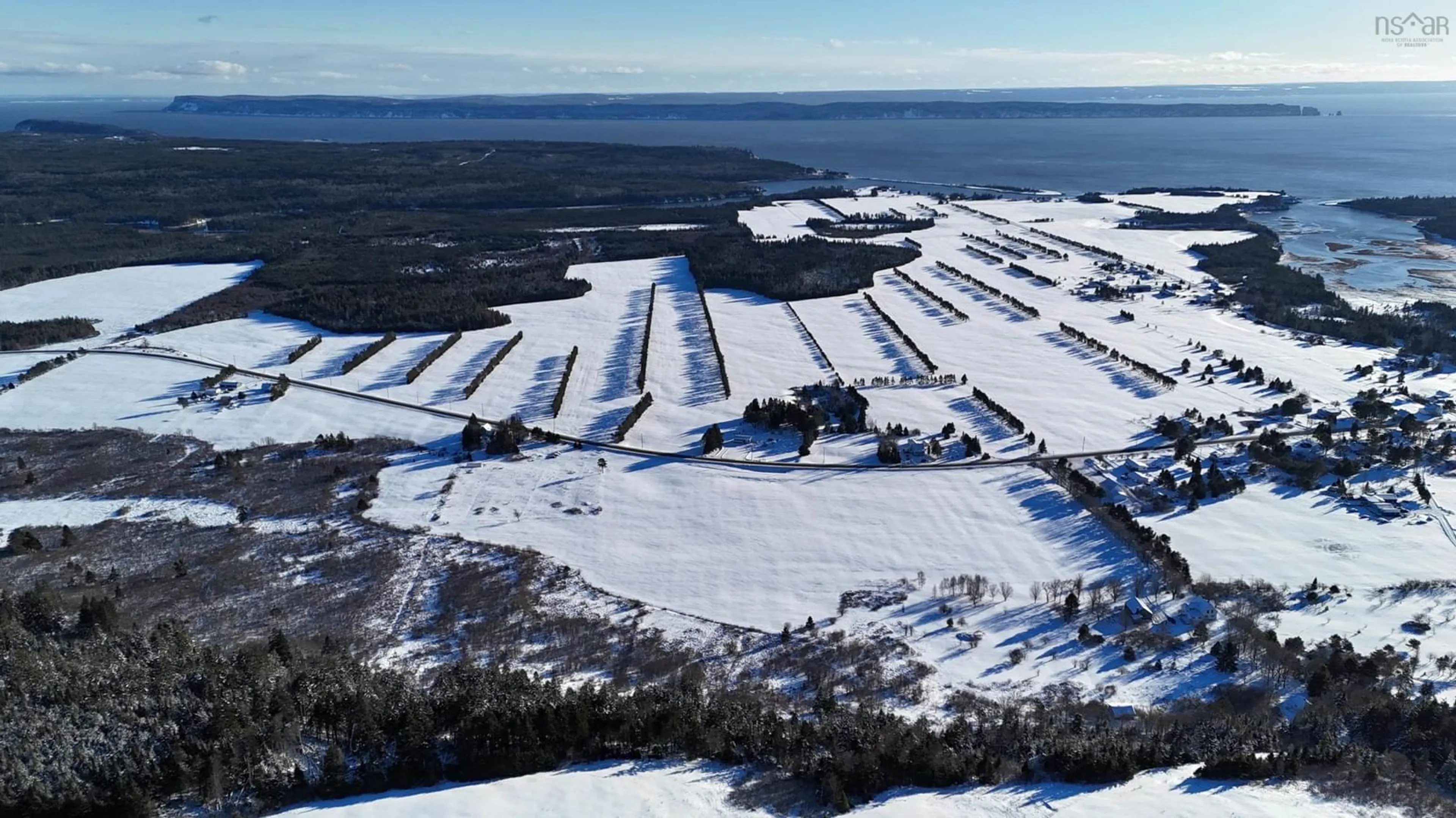 A pic from outside/outdoor area/front of a property/back of a property/a pic from drone, unknown for 44 Confederation Rd, Diligent River Nova Scotia B0M 1S0