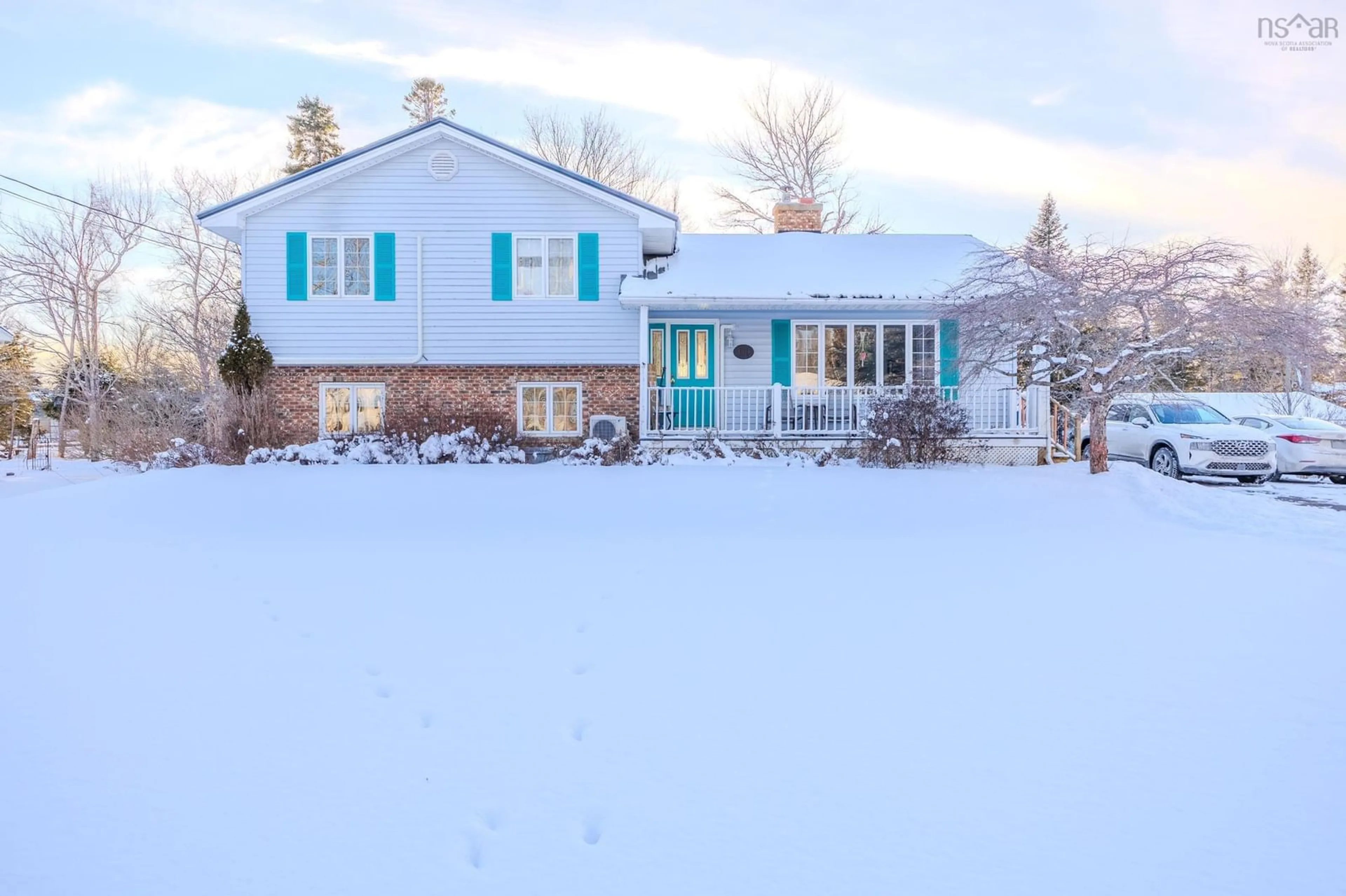 Home with vinyl exterior material, street for 119 Terrabella Ln, Valley Nova Scotia B6L 2W3