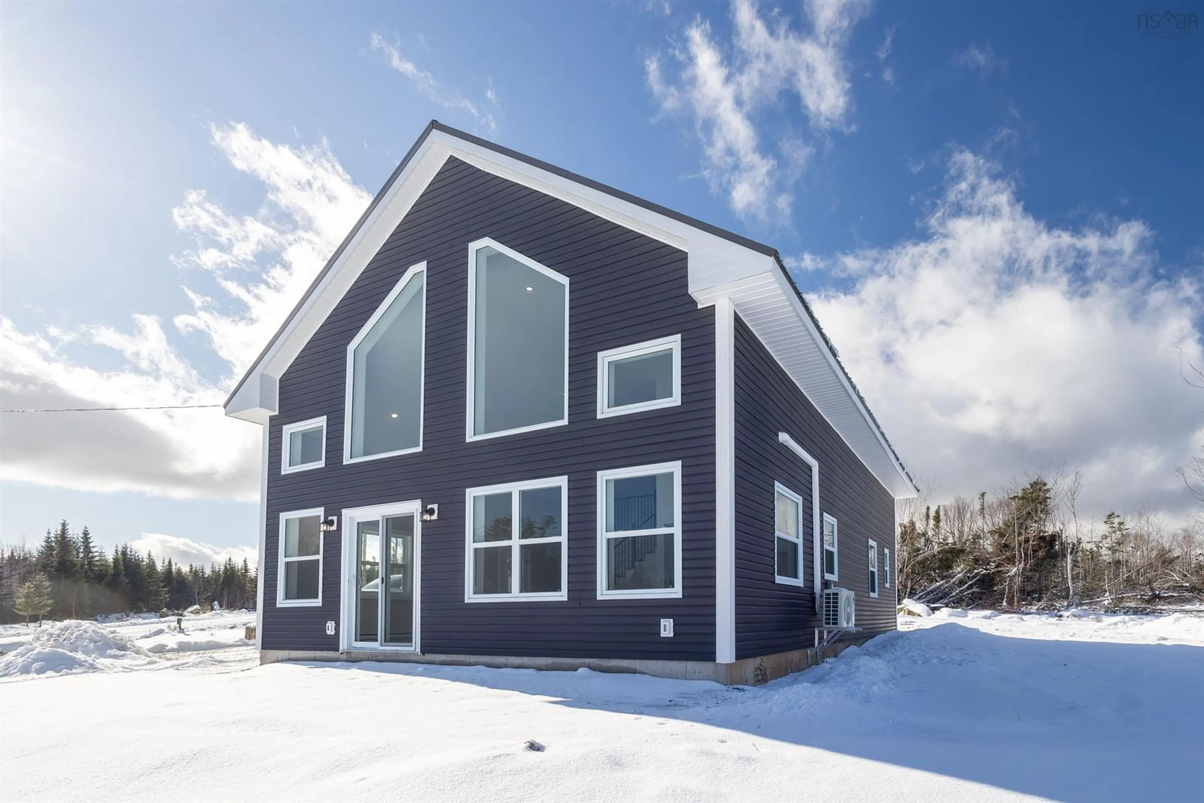 Home with vinyl exterior material, building for 36 Brewer Dr, Mira Gut Nova Scotia B1K 2W4