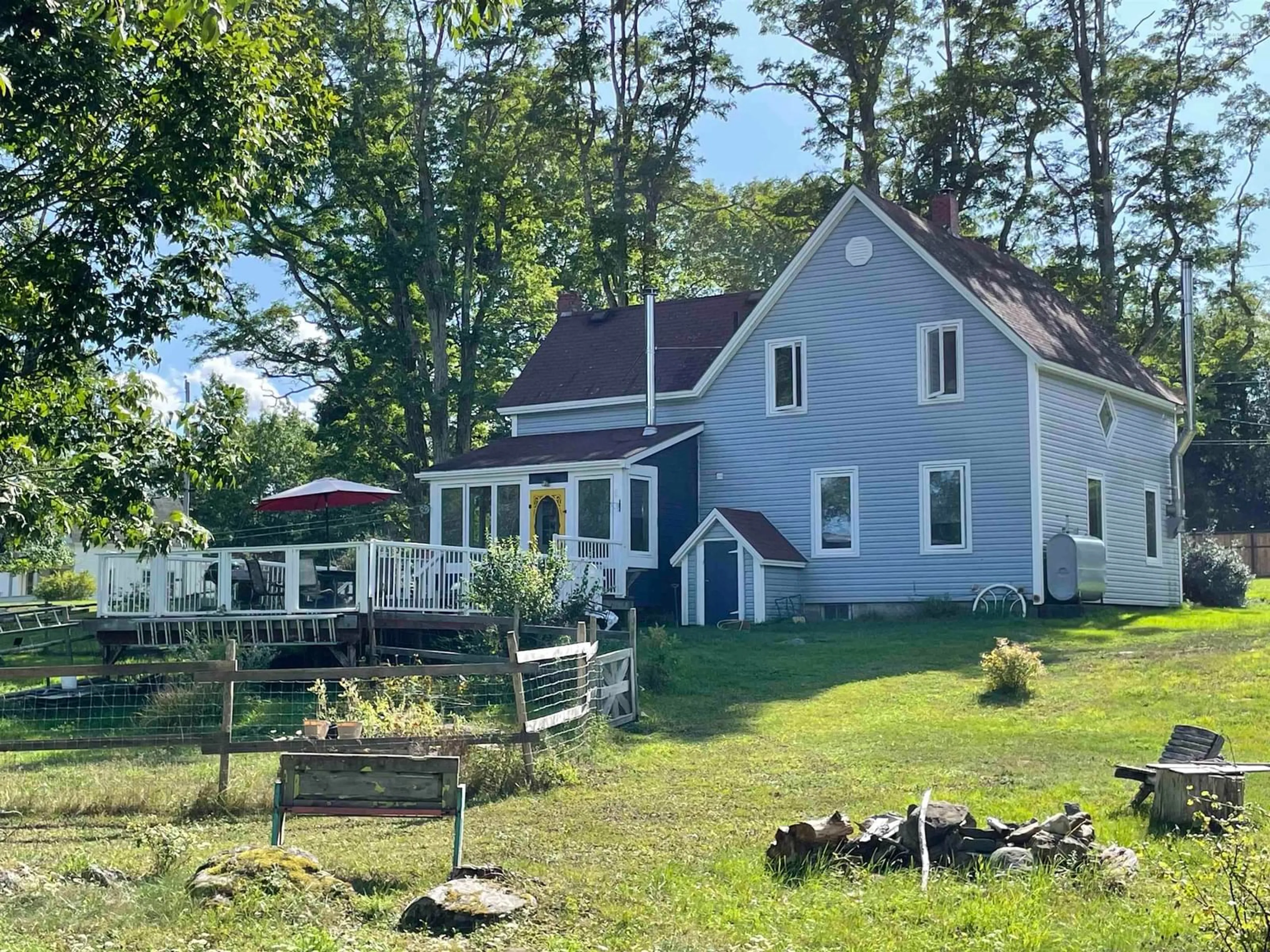 A pic from outside/outdoor area/front of a property/back of a property/a pic from drone, water/lake/river/ocean view for 762 Medway River Rd, Charleston Nova Scotia B0J 2H0