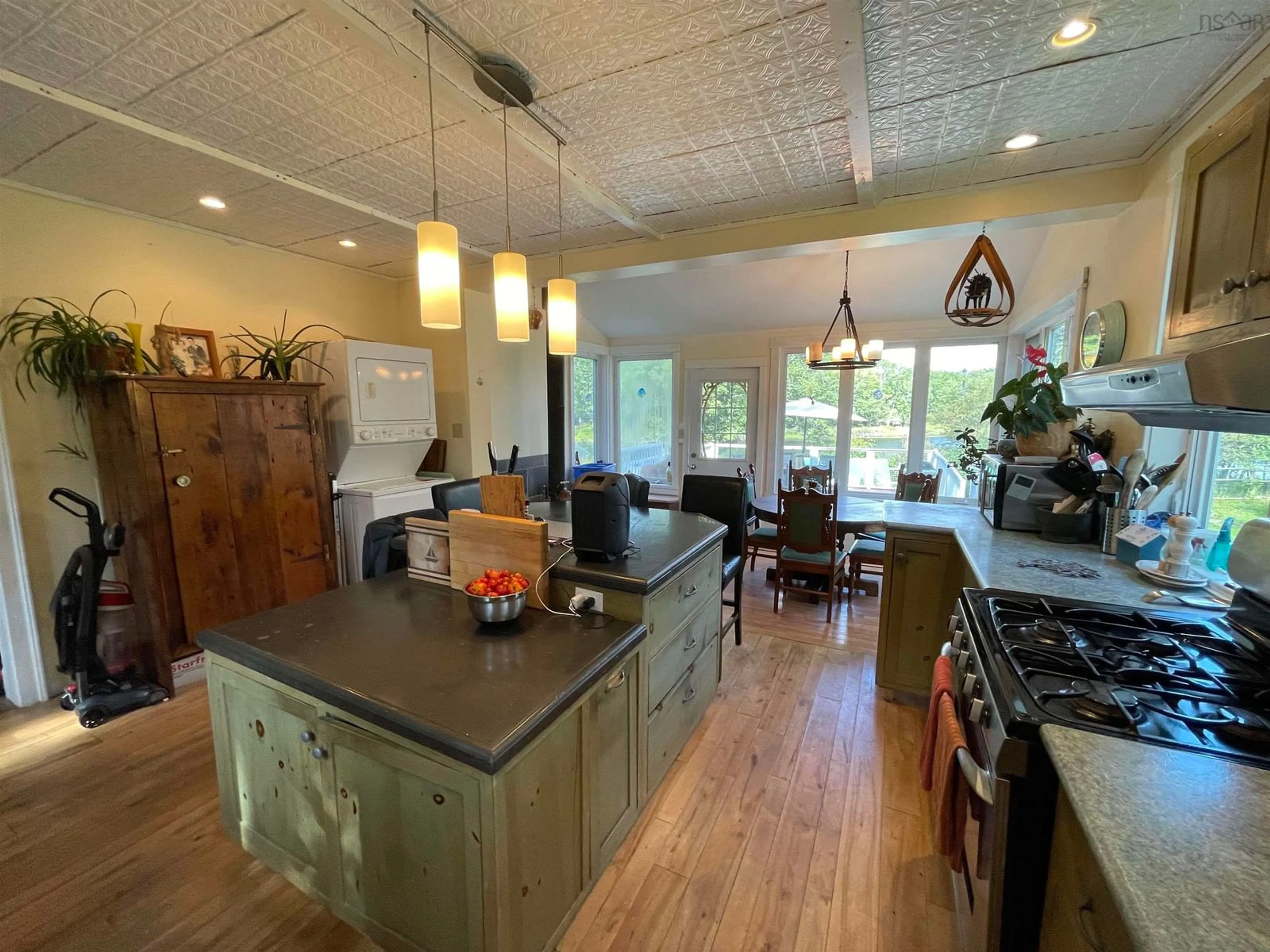 Open concept kitchen, unknown for 762 Medway River Rd, Charleston Nova Scotia B0J 2H0