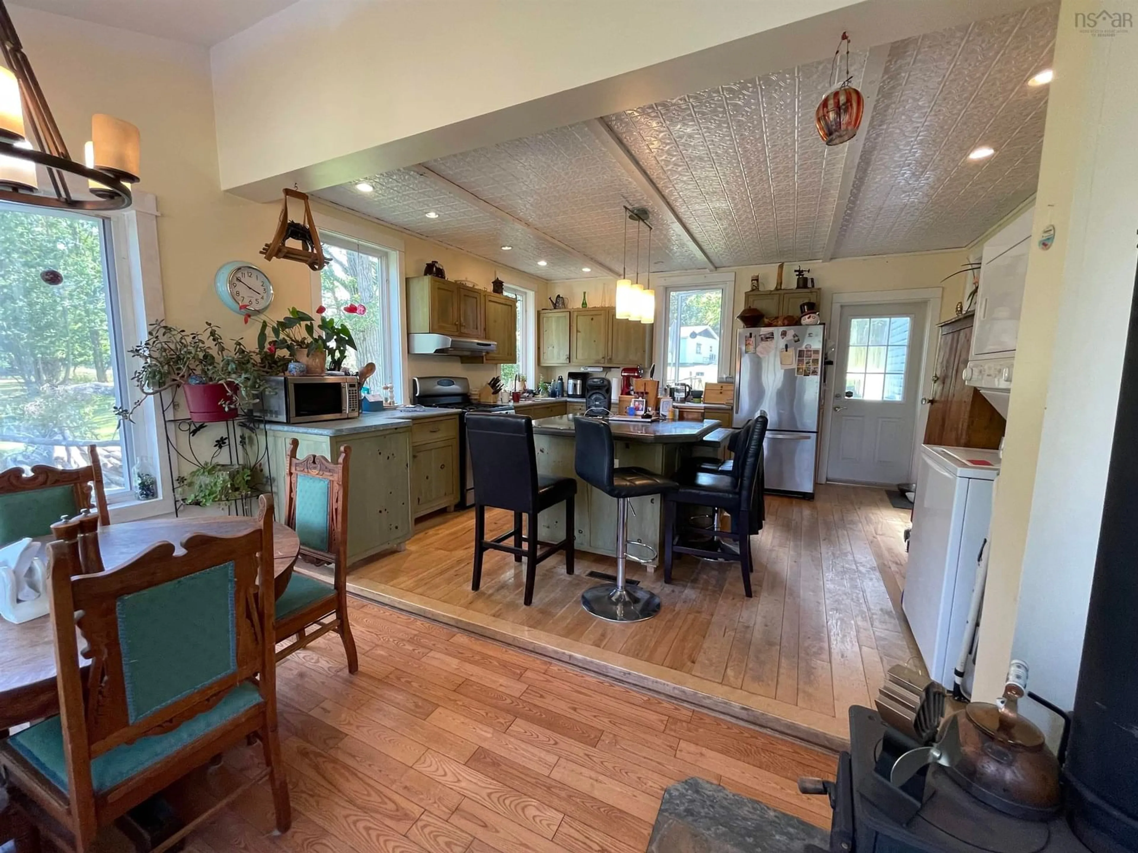 Open concept kitchen, unknown for 762 Medway River Rd, Charleston Nova Scotia B0J 2H0