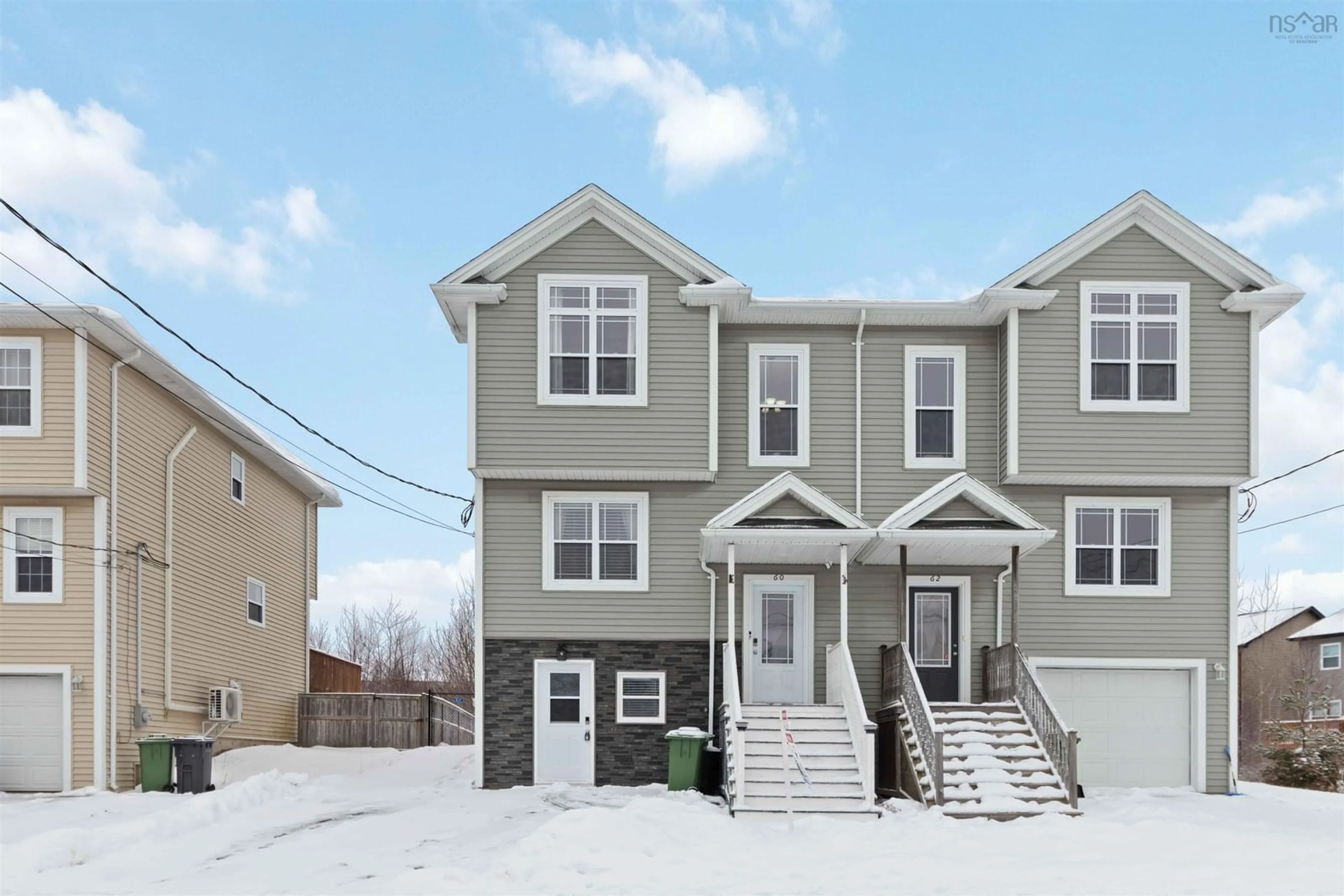 Home with vinyl exterior material, street for 60 Lier Ridge Drive, Halifax Nova Scotia B3P 0C7