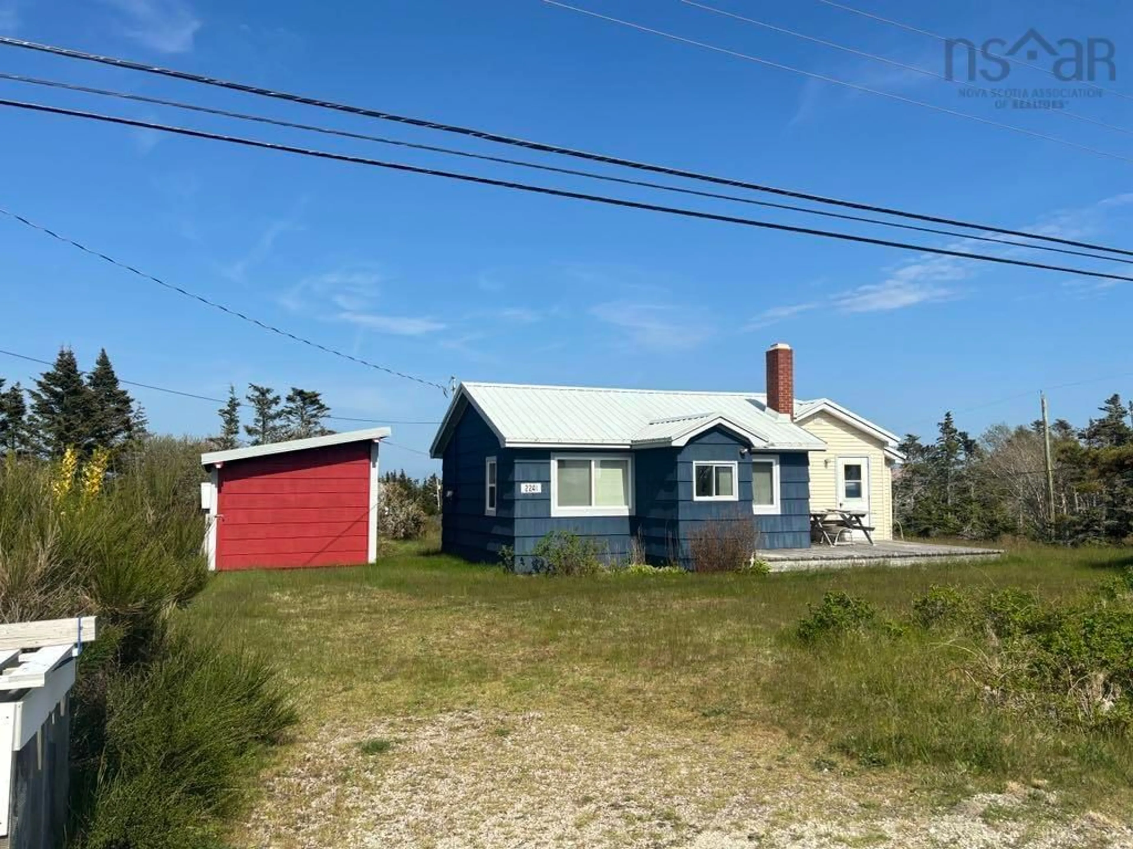 A pic from outside/outdoor area/front of a property/back of a property/a pic from drone, unknown for 2241 Comeaus Hill Rd, Comeaus Hill Nova Scotia B0W 1B0