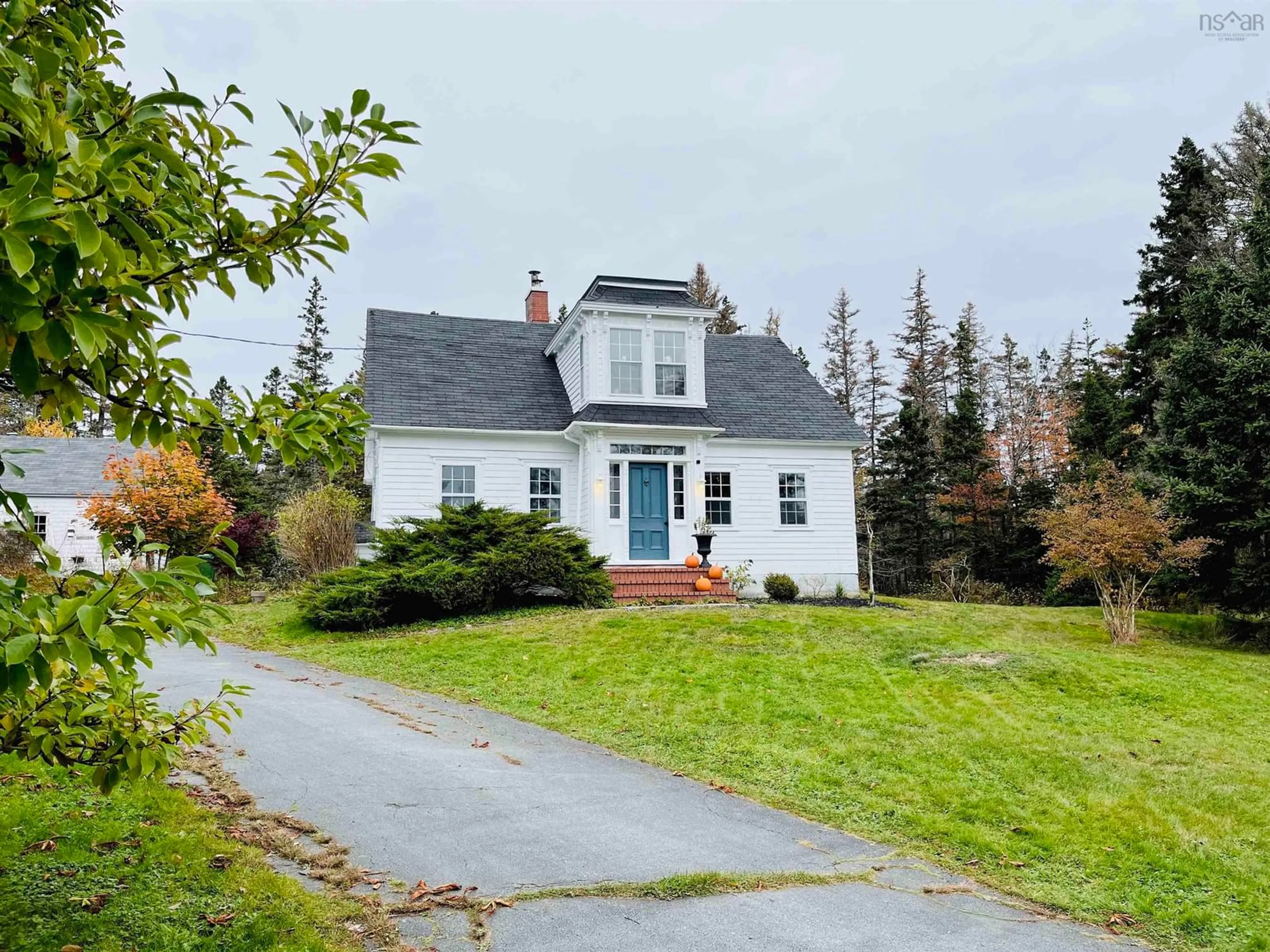 A pic from outside/outdoor area/front of a property/back of a property/a pic from drone, street for 5168 Highway 331, Crescent Beach Nova Scotia B0R 1C0