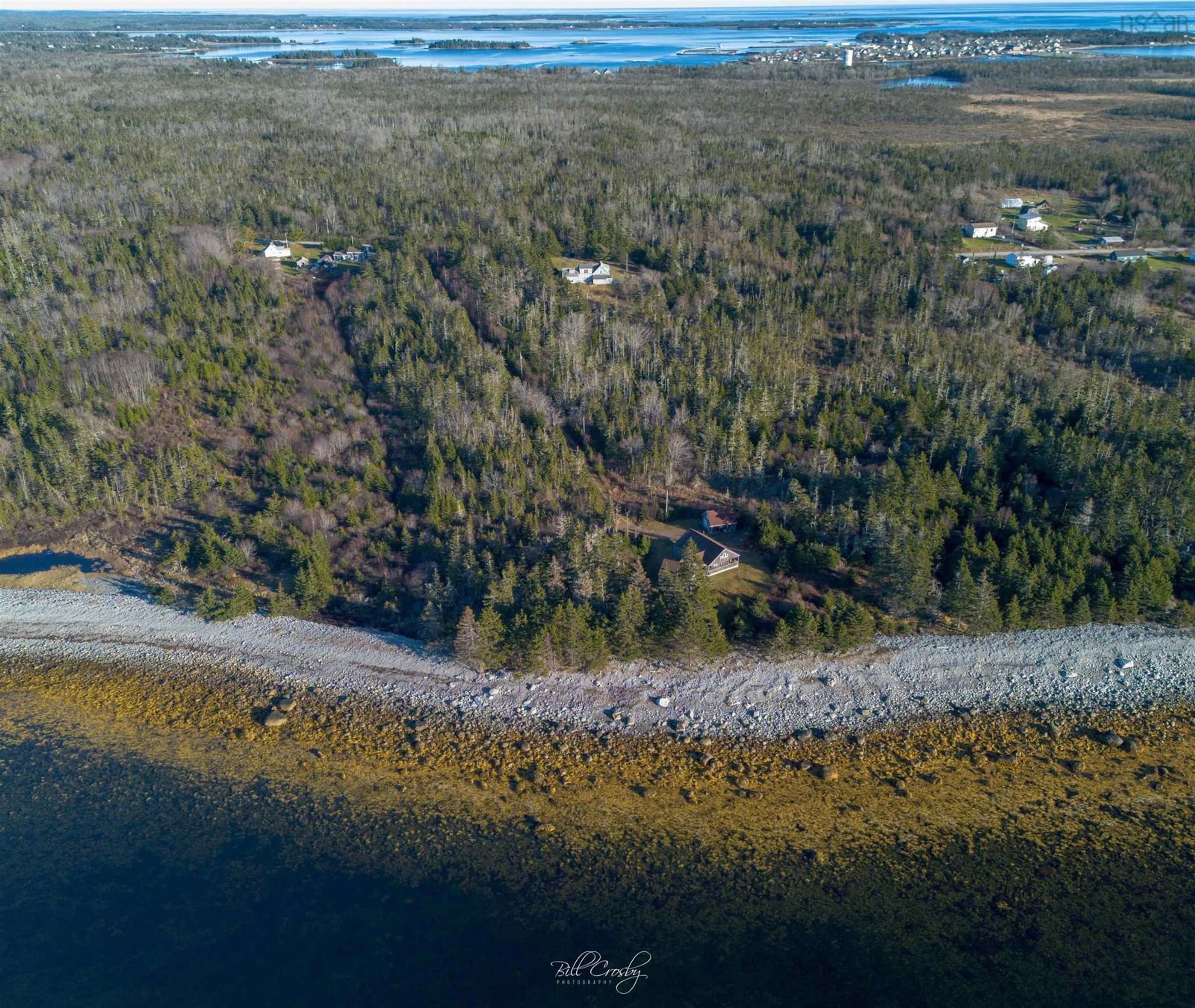 A pic from outside/outdoor area/front of a property/back of a property/a pic from drone, water/lake/river/ocean view for 647 East Green Harbour Rd, East Green Harbour Nova Scotia B0T 1L0