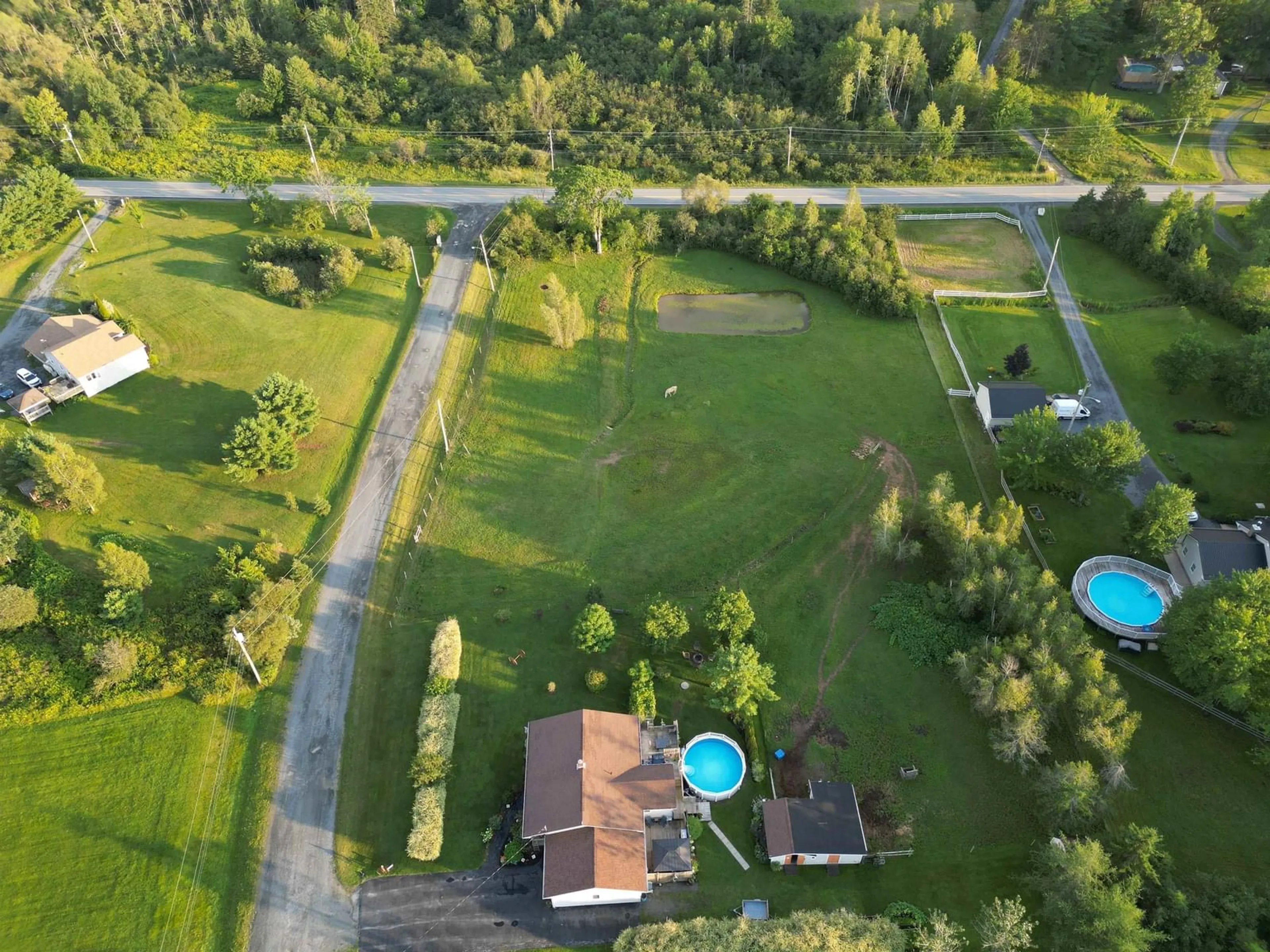 A pic from outside/outdoor area/front of a property/back of a property/a pic from drone, unknown for 2 Ferris Dr, Dutch Settlement Nova Scotia B2S 2C8