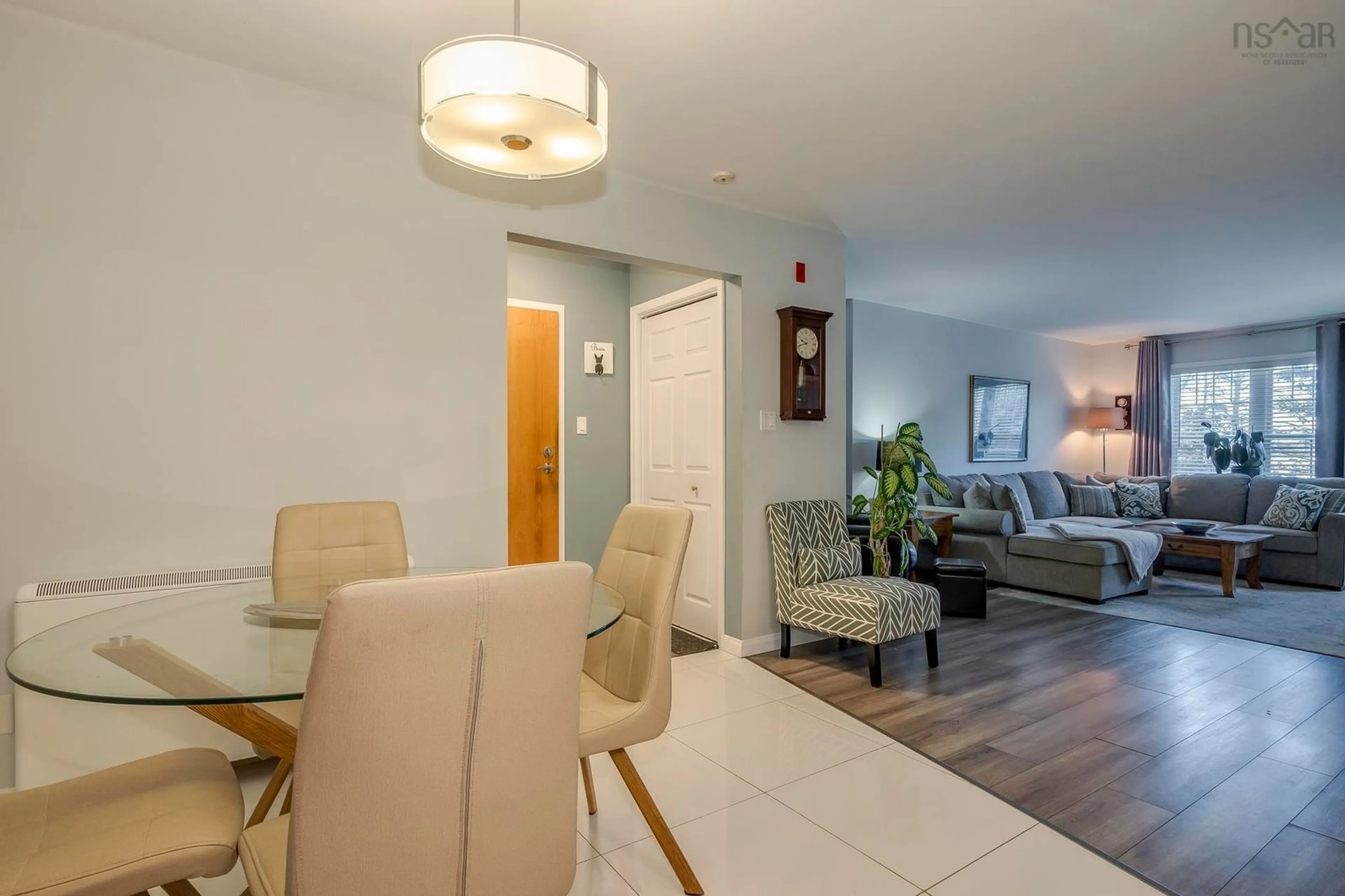 Living room with furniture, wood/laminate floor for 86 Moirs Mill Rd #213, Bedford Nova Scotia B4A 3Y2