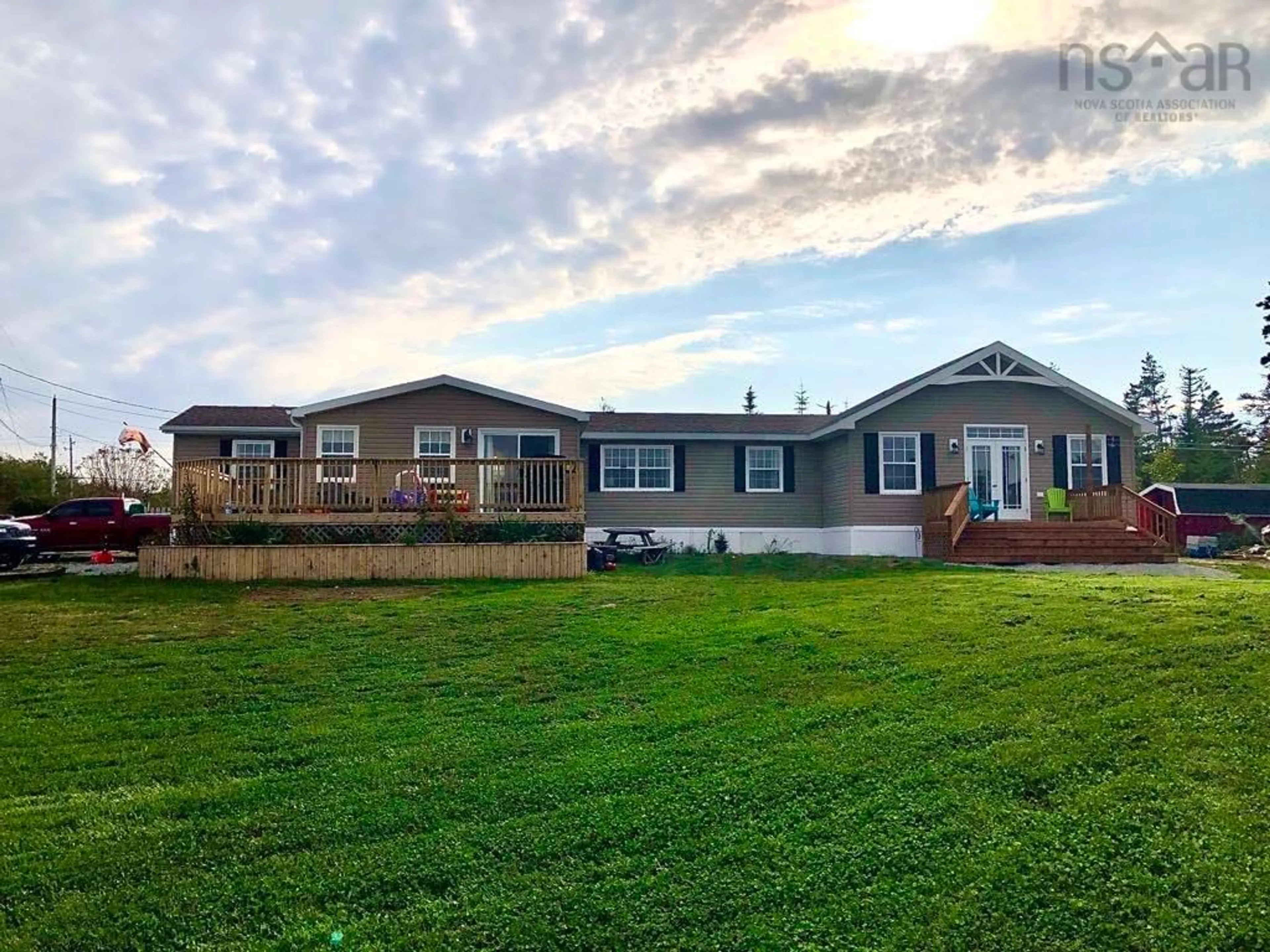 Home with vinyl exterior material, water/lake/river/ocean view for 13 Cabin Rd, North East Point Nova Scotia B0W 2P0