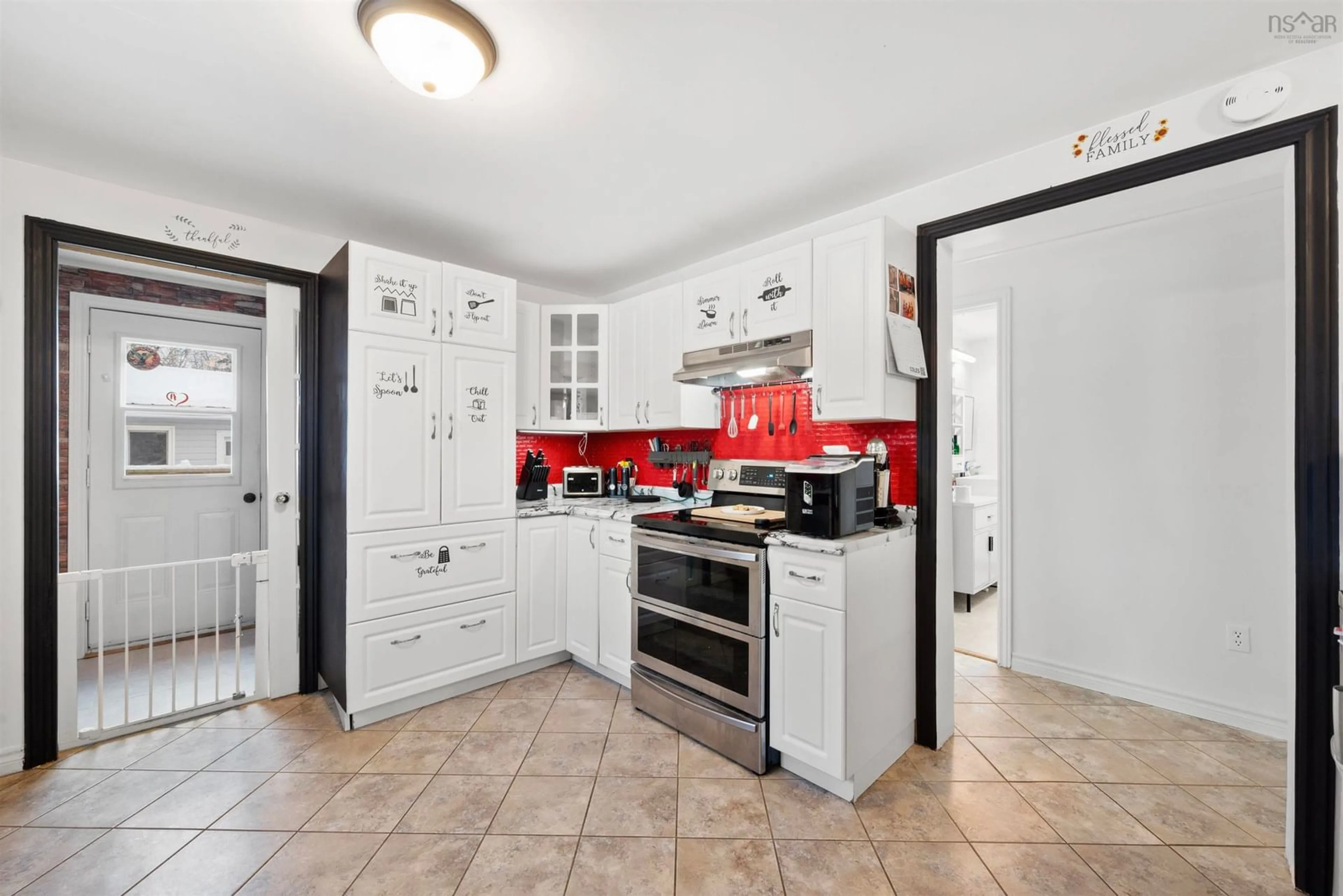 Standard kitchen, ceramic/tile floor for 57 Hiltz Rd, Cambridge Nova Scotia B0N 2R0