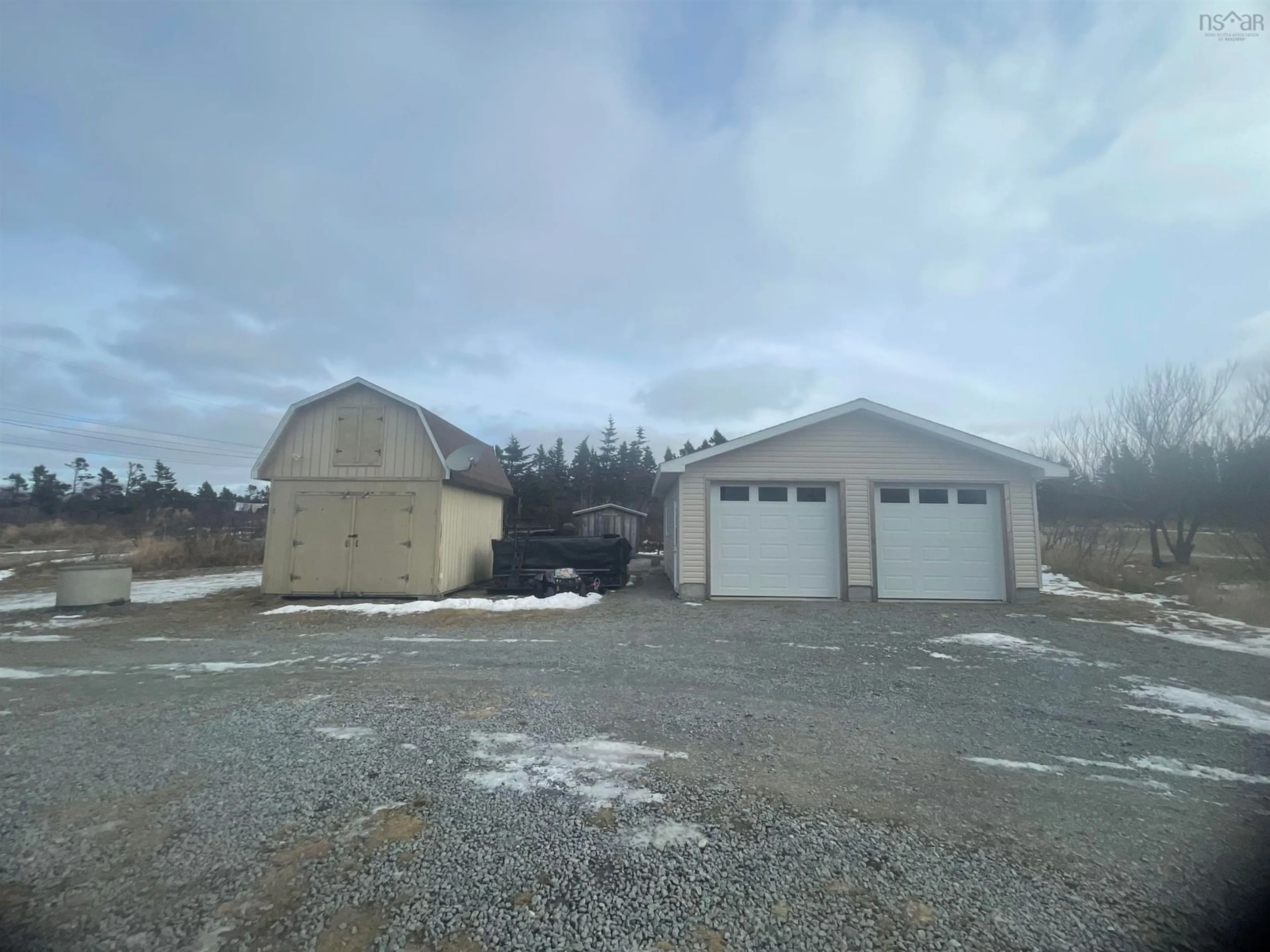 Indoor garage for 6310 3 Hwy, Lower Woods Harbour Nova Scotia B0W 2E0