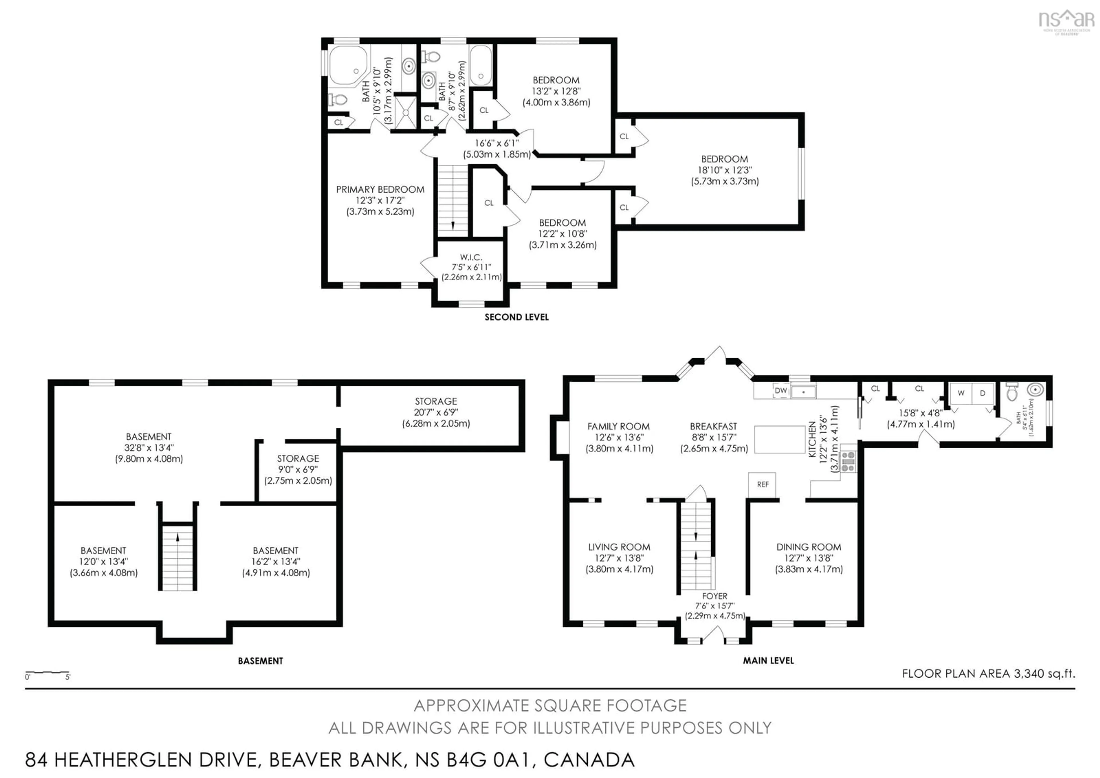 Floor plan for 84 Heatherglen Dr, Beaver Bank Nova Scotia B4G 0A1