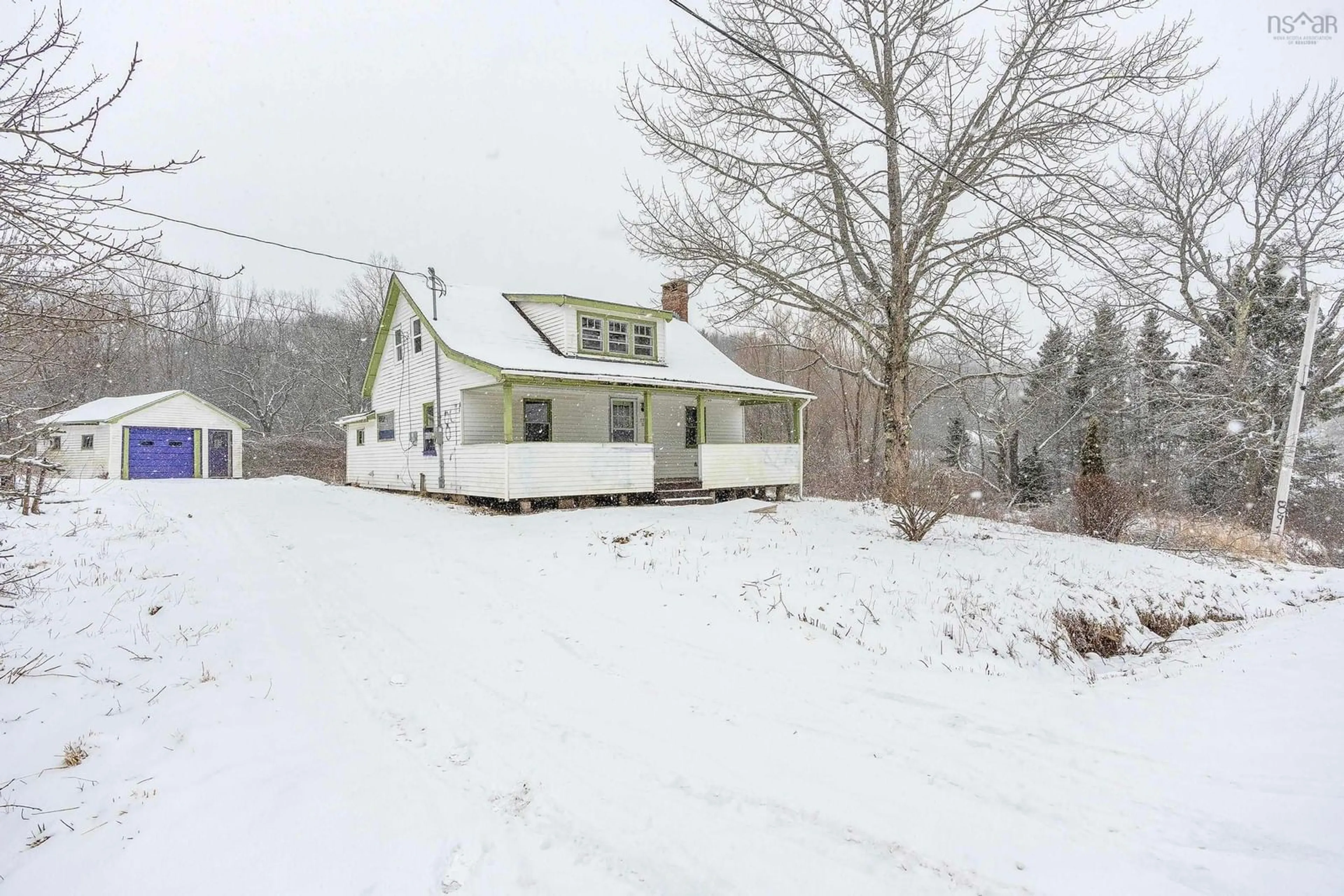 A pic from outside/outdoor area/front of a property/back of a property/a pic from drone, street for 891 Lockhartville Rd, Lockhartville Nova Scotia B0P 1P0