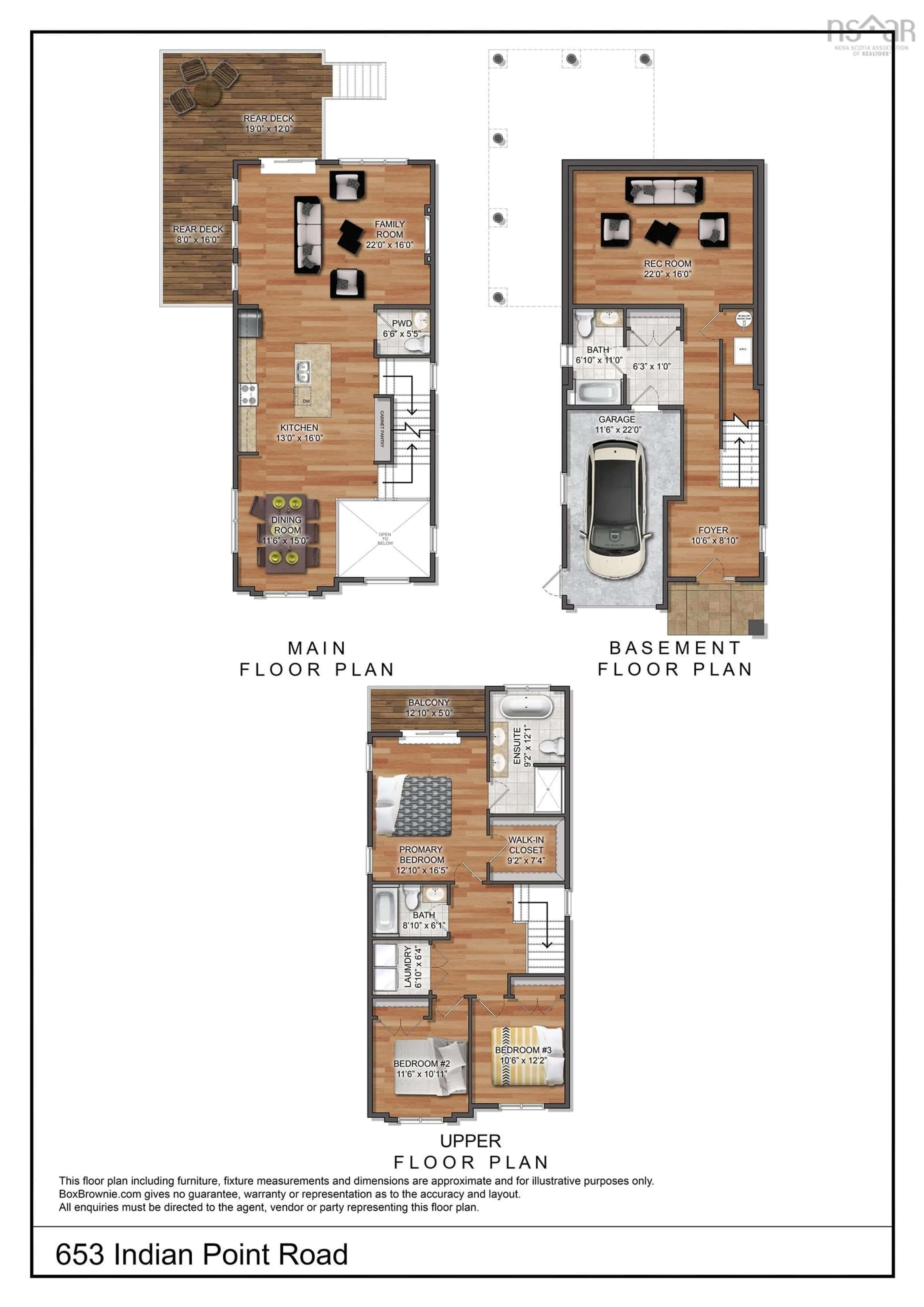 Floor plan for 653 Indian Point Rd, Glen Haven Nova Scotia B3Z 2T5