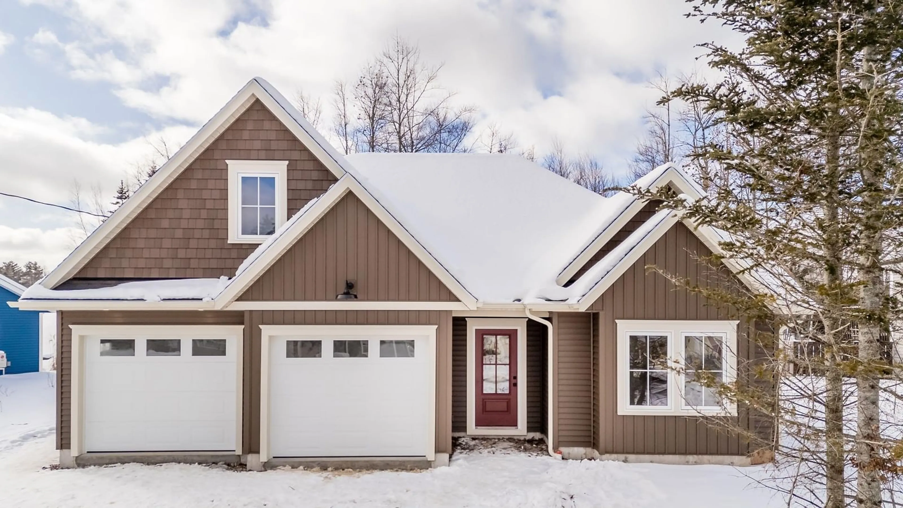 Home with vinyl exterior material, street for 163 Rivercrest Lane, Greenwood Nova Scotia B0P 1N0