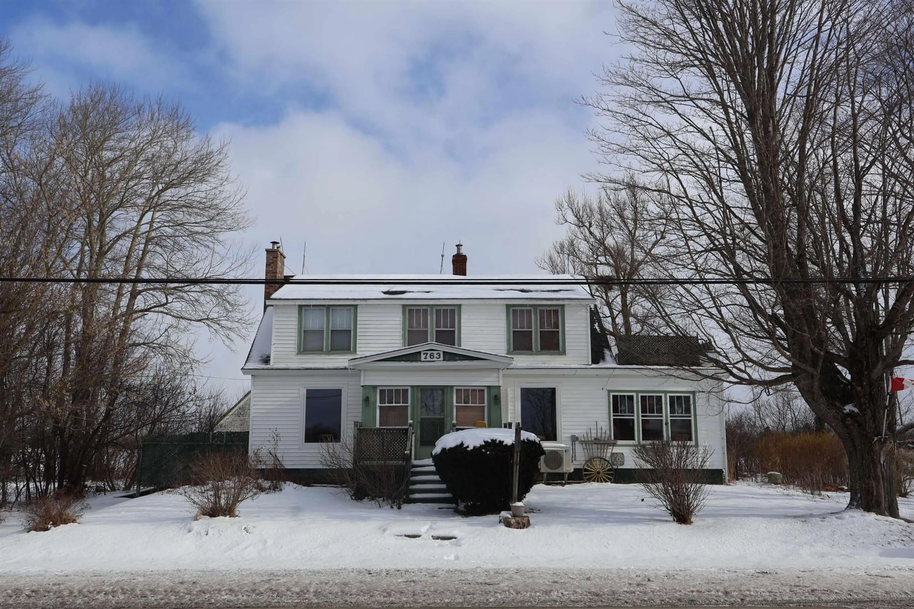 A pic from outside/outdoor area/front of a property/back of a property/a pic from drone, street for 763 Onslow Rd, Upper Onslow Nova Scotia B6L 5L6