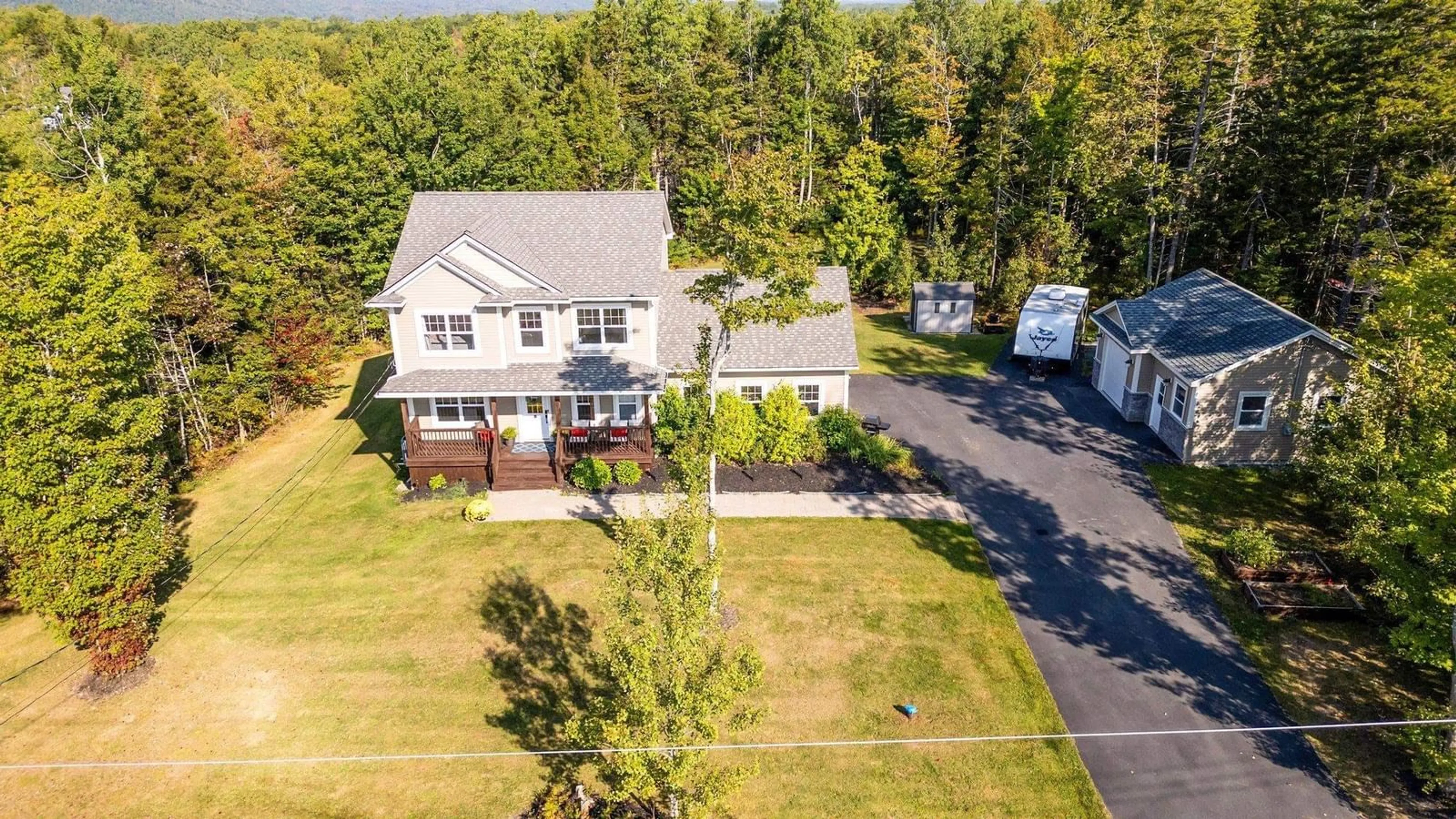 A pic from outside/outdoor area/front of a property/back of a property/a pic from drone, street for 110 Coulter Cres, Oakfield Nova Scotia B2T 0N4