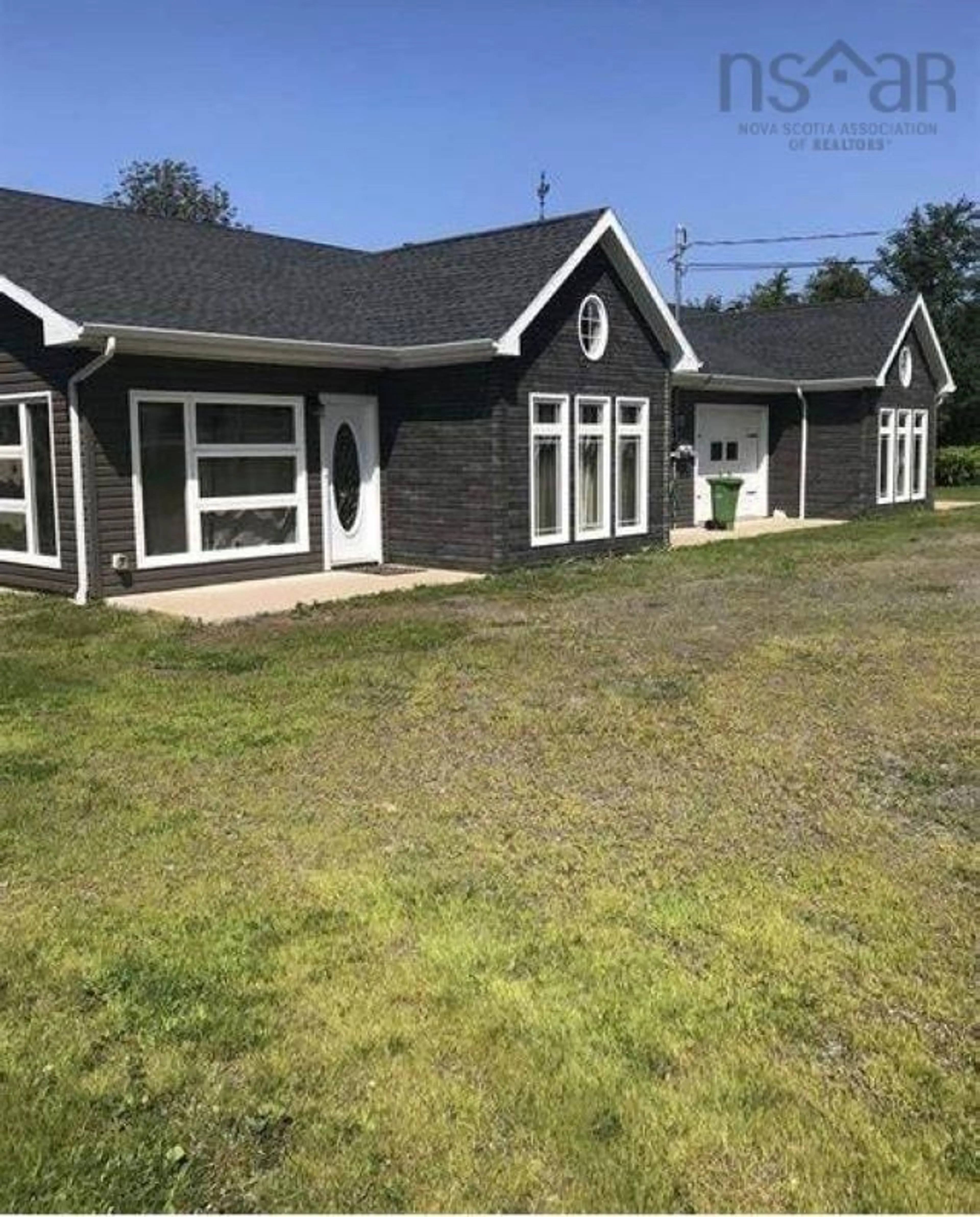 A pic from outside/outdoor area/front of a property/back of a property/a pic from drone, building for 4821 Highway 1, Weymouth Nova Scotia B0W 3T0