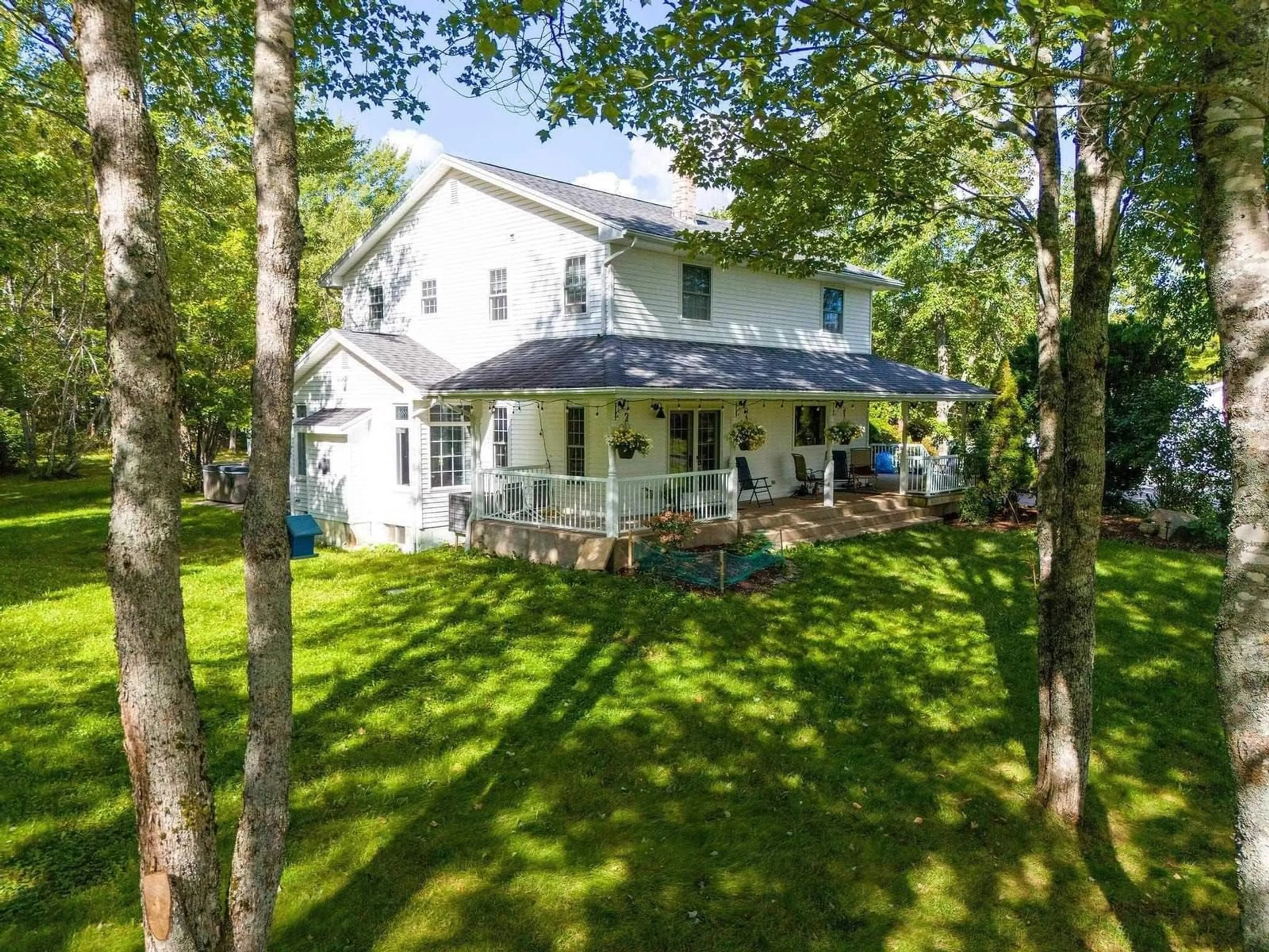 A pic from outside/outdoor area/front of a property/back of a property/a pic from drone, street for 34 Horne Settlement Rd, Enfield Nova Scotia B2T 1A7