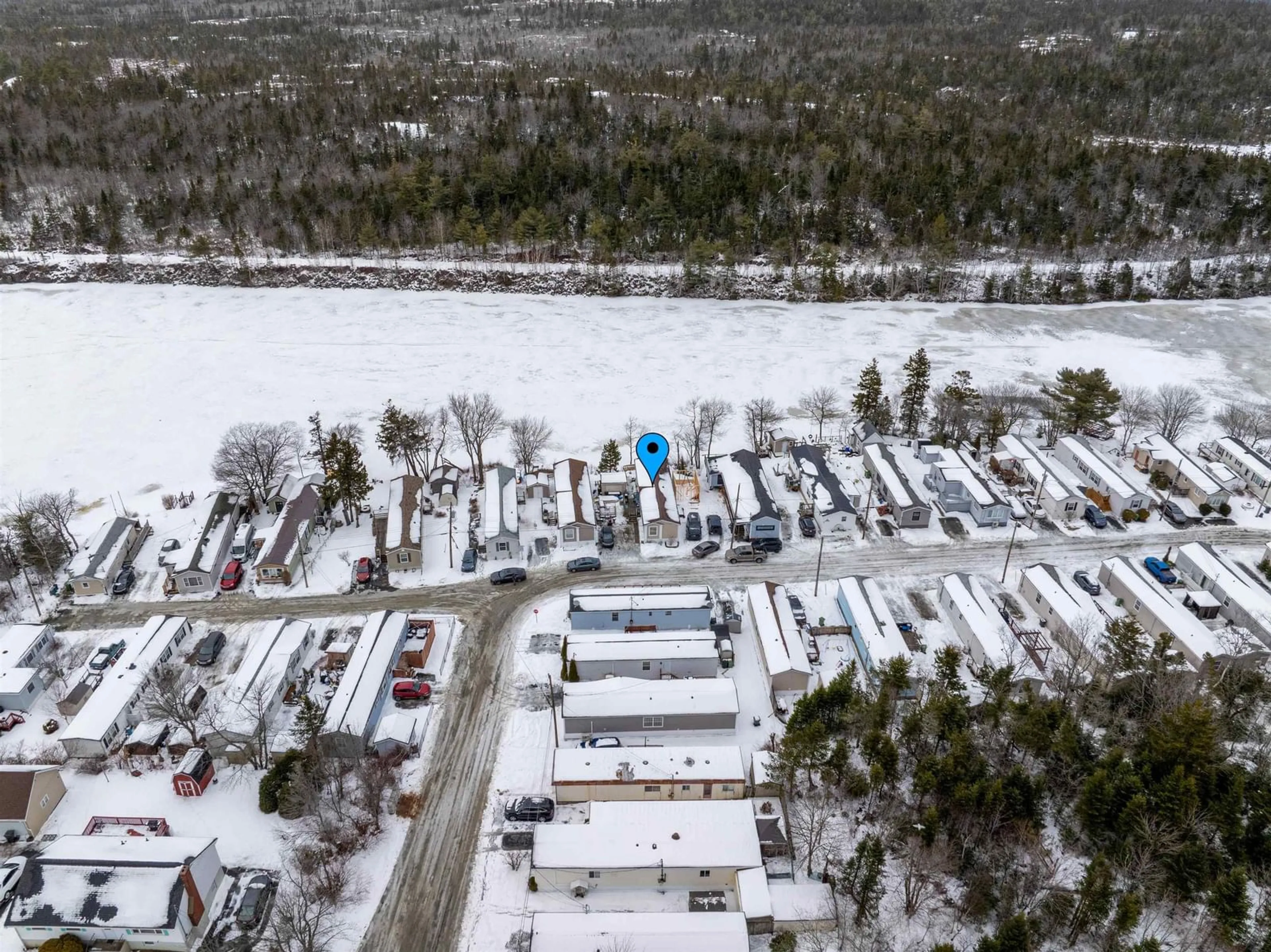 A pic from outside/outdoor area/front of a property/back of a property/a pic from drone, street for 28 Ben Johnson Lane, Timberlea Nova Scotia B3T 1K9