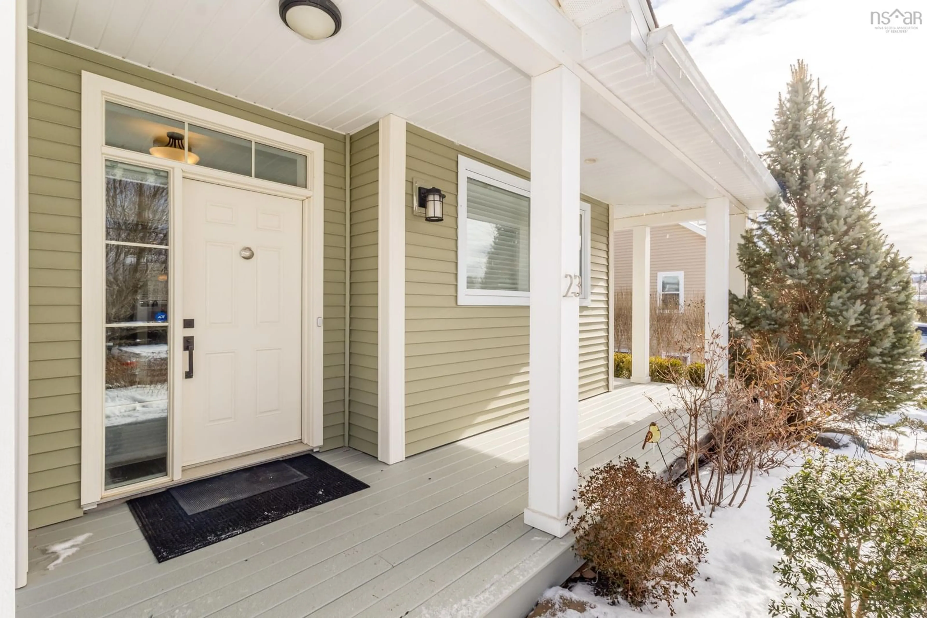 Indoor entryway for 23 Laura Moore Rd, Wolfville Nova Scotia B4P 0B7