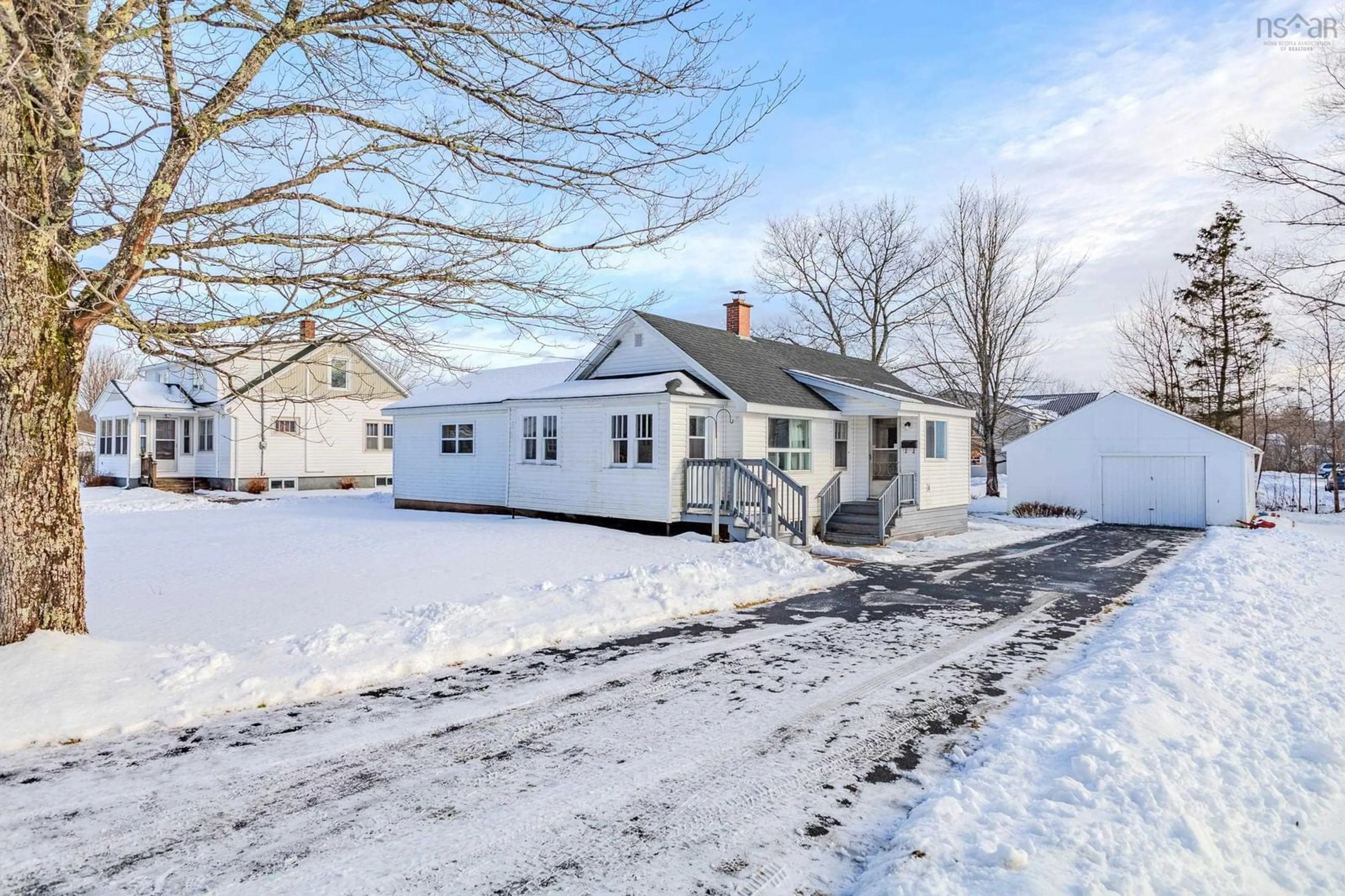 A pic from outside/outdoor area/front of a property/back of a property/a pic from drone, street for 36 Densmore Ln, Brookfield Nova Scotia B0N 1C0