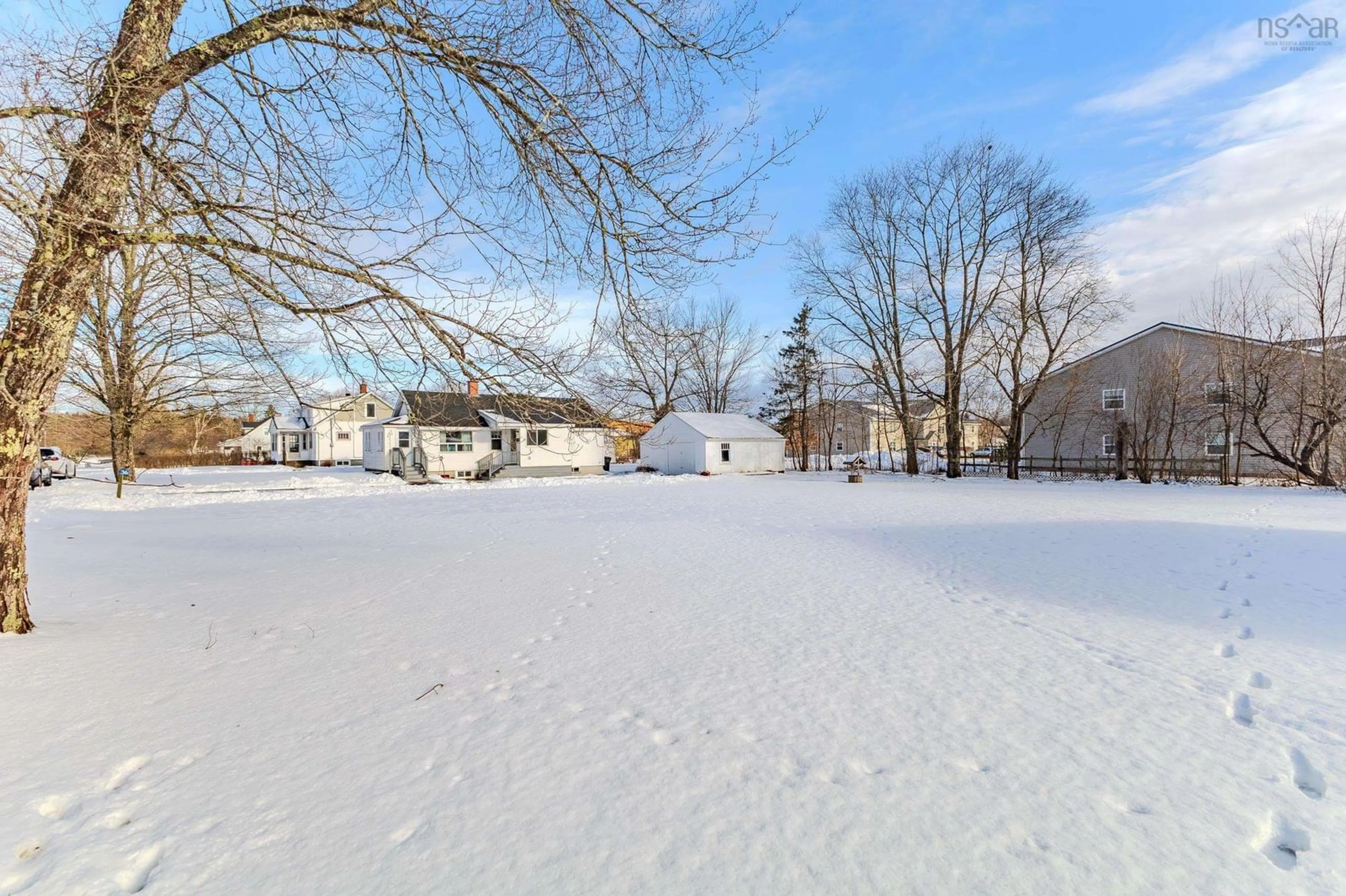 A pic from outside/outdoor area/front of a property/back of a property/a pic from drone, street for 36 Densmore Ln, Brookfield Nova Scotia B0N 1C0