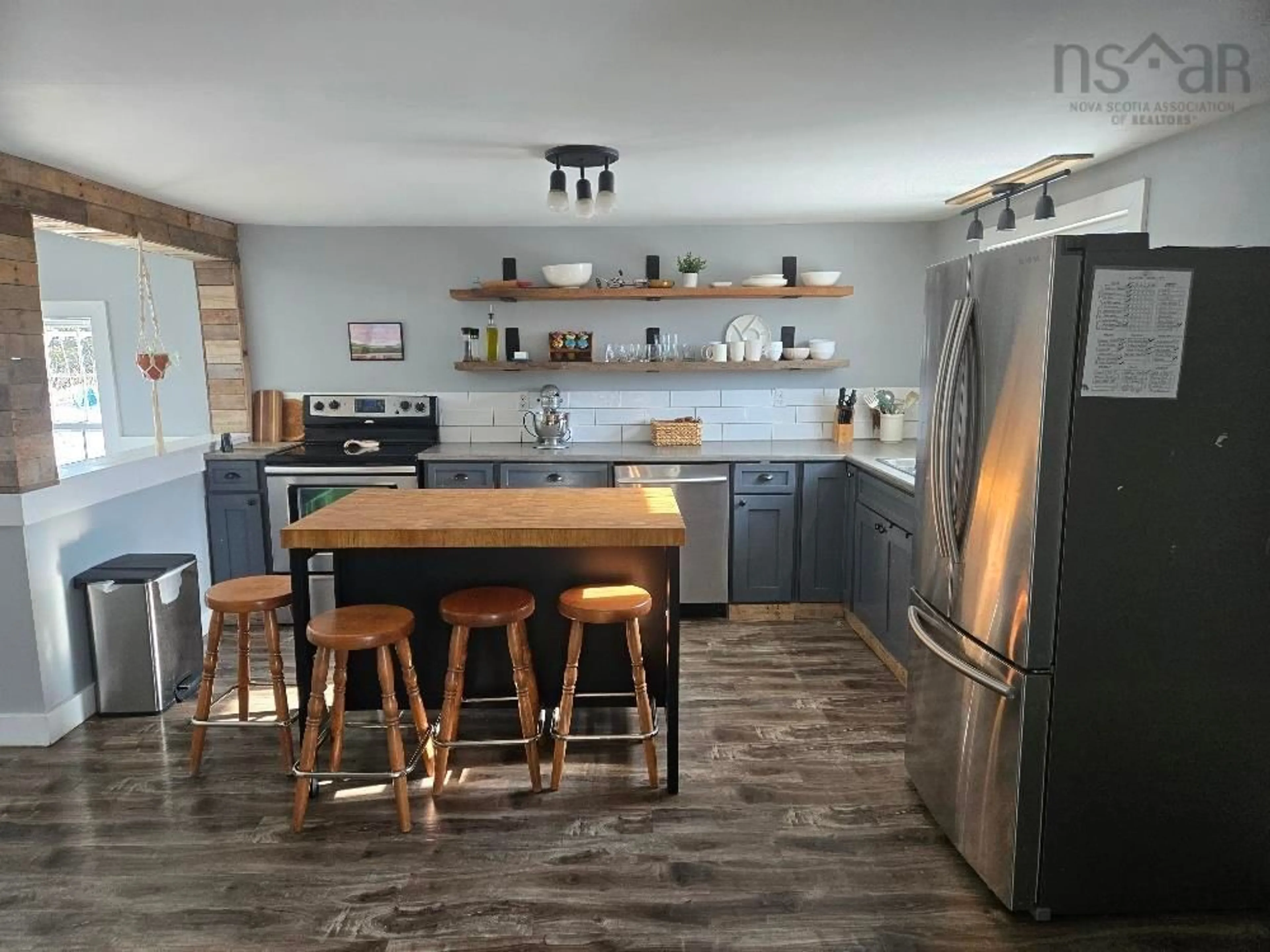 Open concept kitchen, unknown for 241 Cross Rd, McCallum Settlement Nova Scotia B6L 6B6