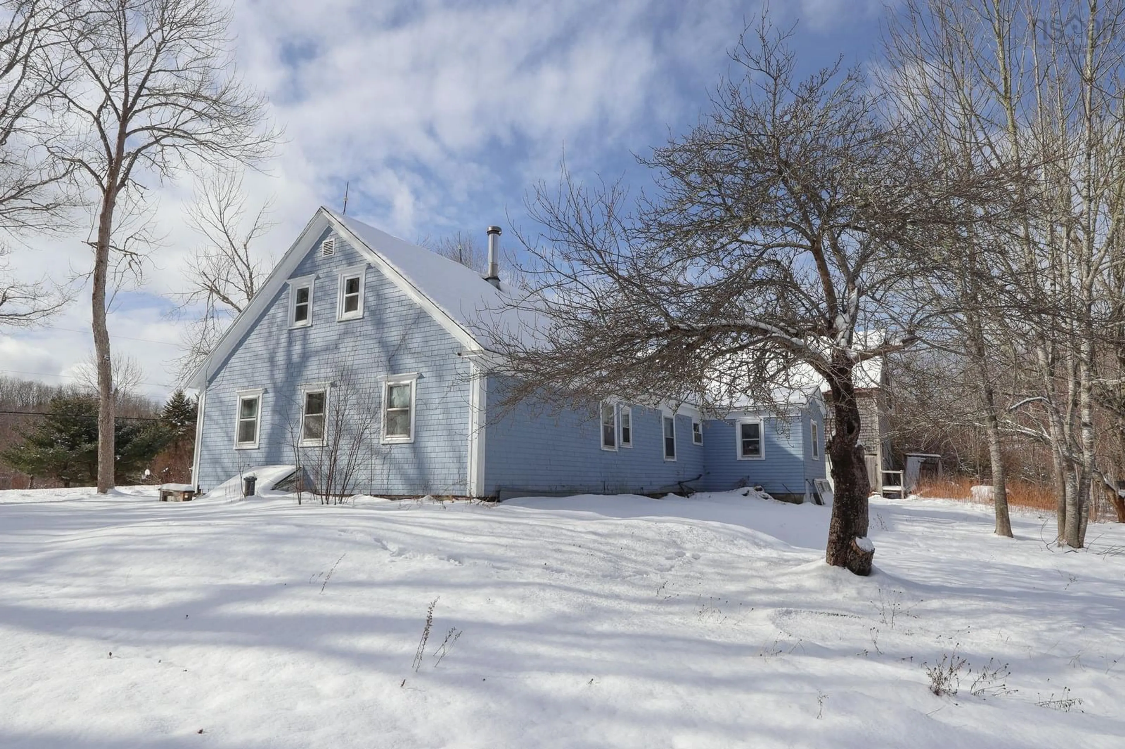 A pic from outside/outdoor area/front of a property/back of a property/a pic from drone, street for 1562 Cornwall Rd, Lower New Cornwall Nova Scotia B0J 2E0