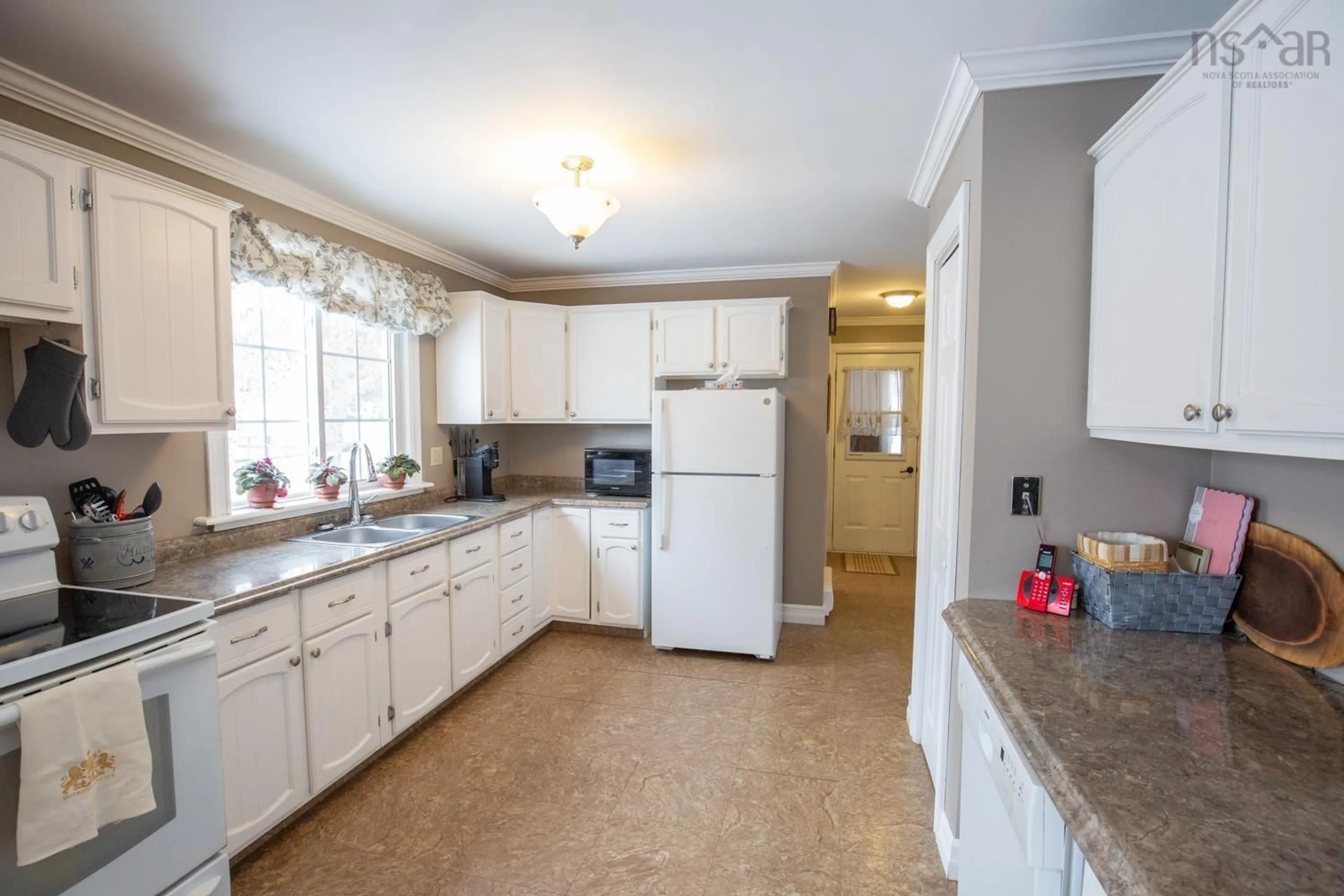 Standard kitchen, ceramic/tile floor for 57 Mosswood Lane, Valley Nova Scotia B6L 2K7