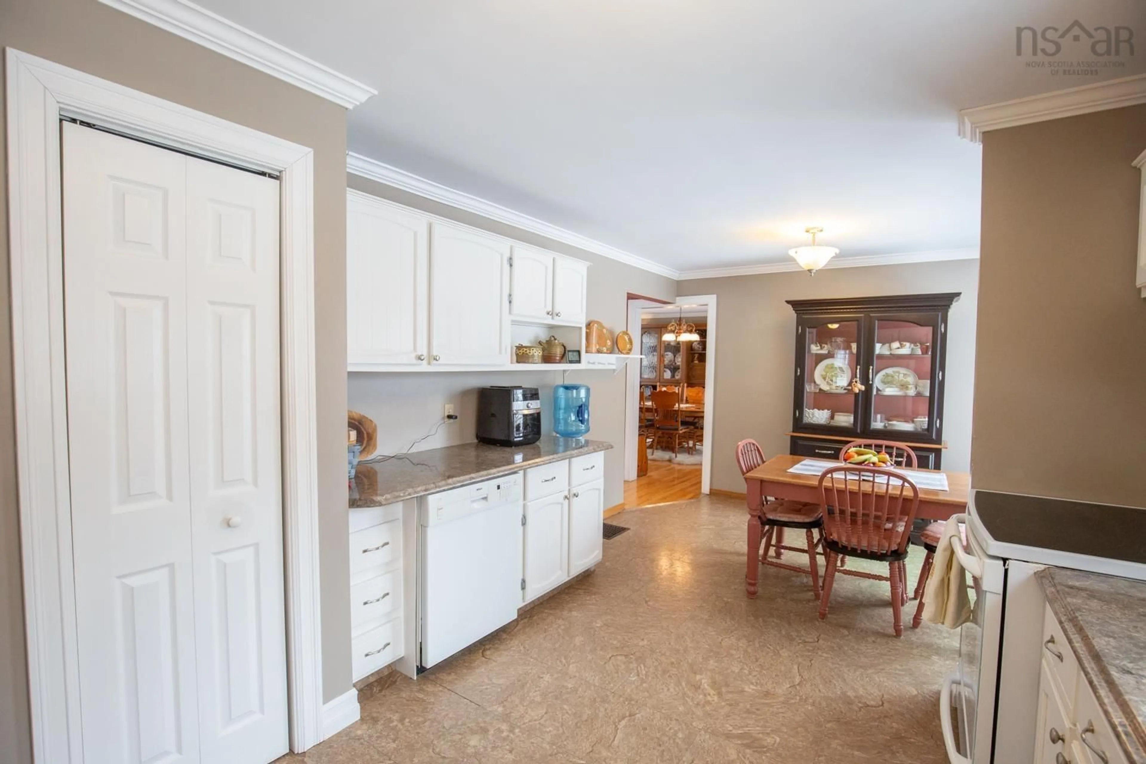 Open concept kitchen, ceramic/tile floor for 57 Mosswood Lane, Valley Nova Scotia B6L 2K7