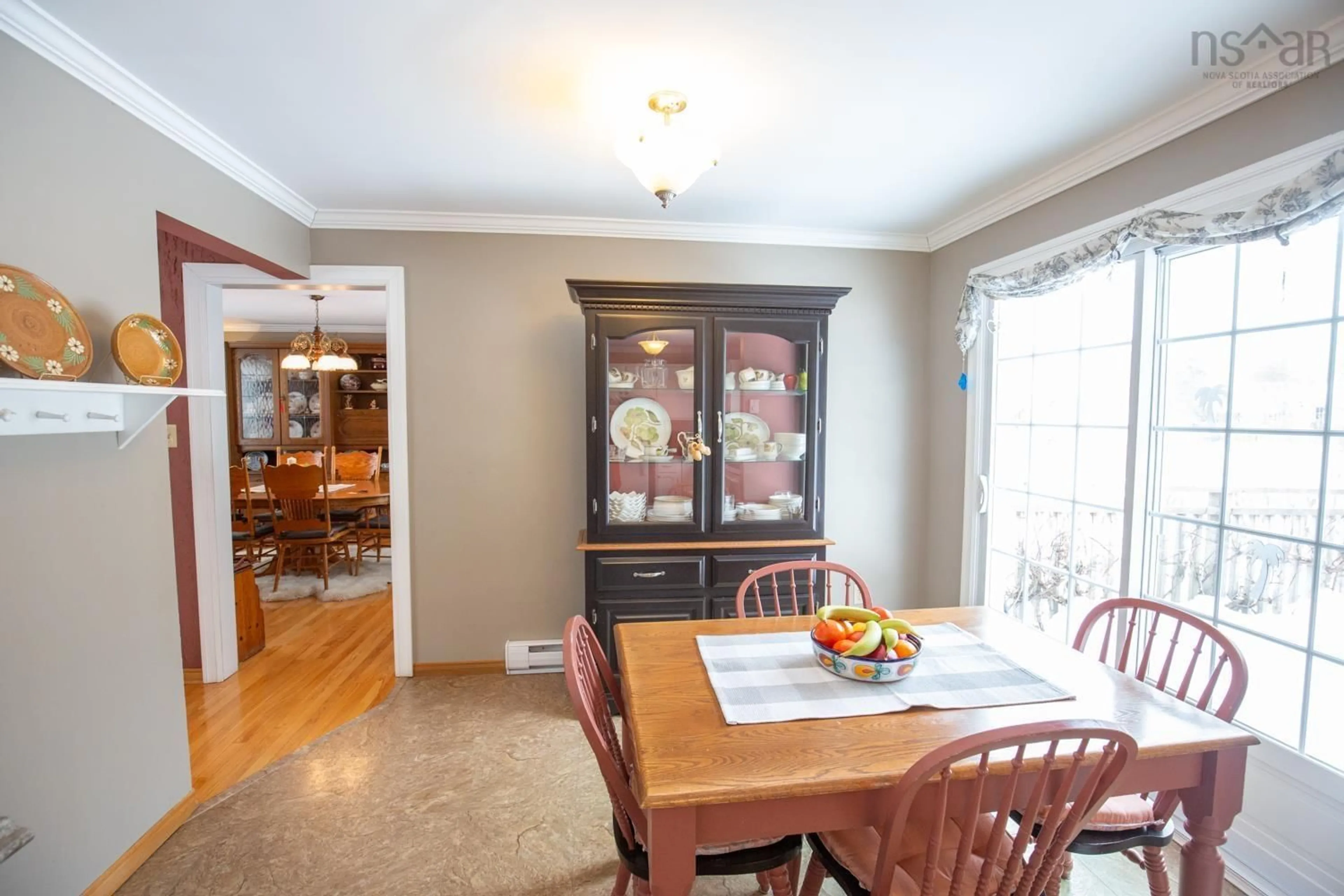 Dining room, wood/laminate floor for 57 Mosswood Lane, Valley Nova Scotia B6L 2K7