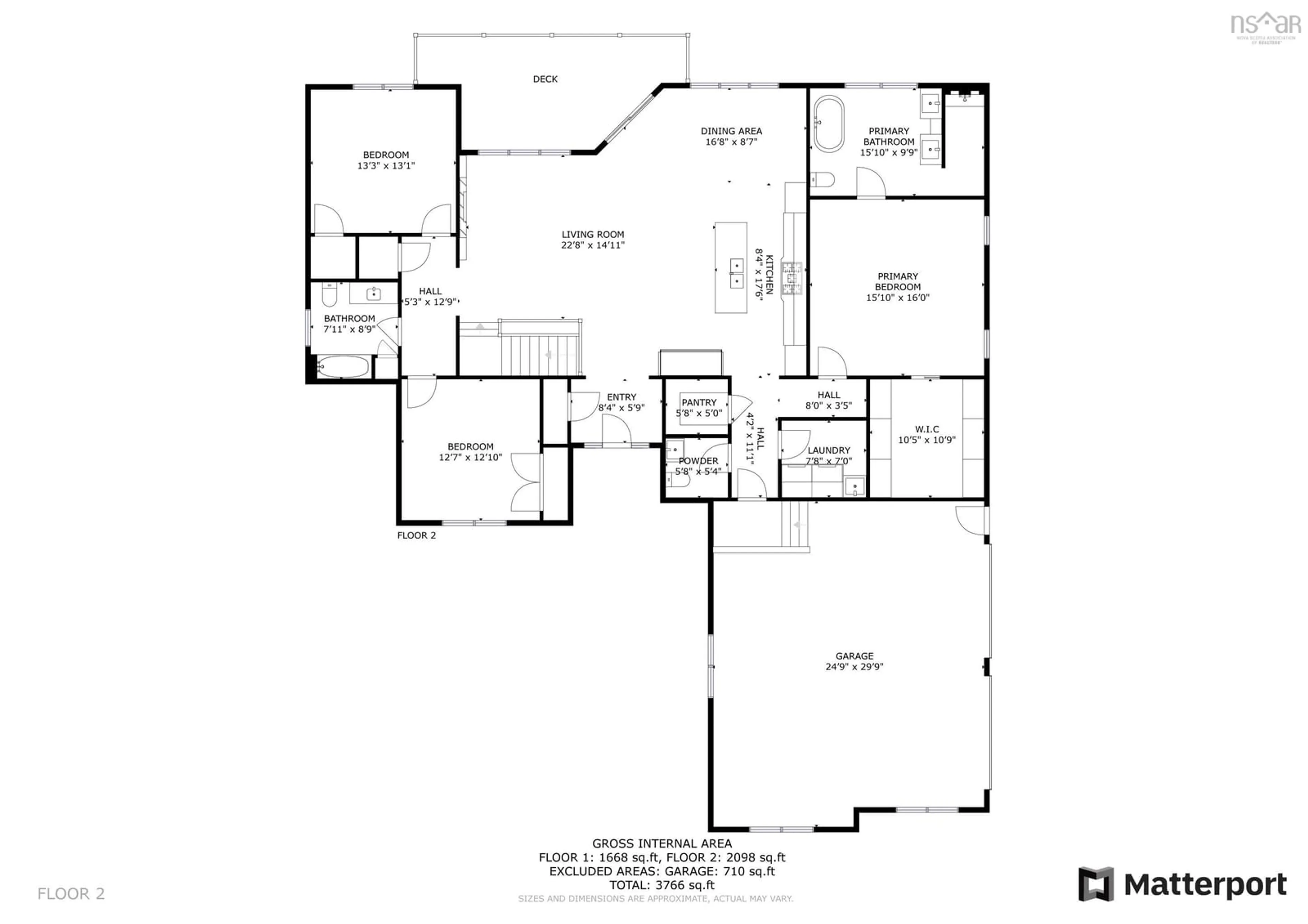 Floor plan for 1157 Highway 366, Tyndal Road Nova Scotia B4H 3X9