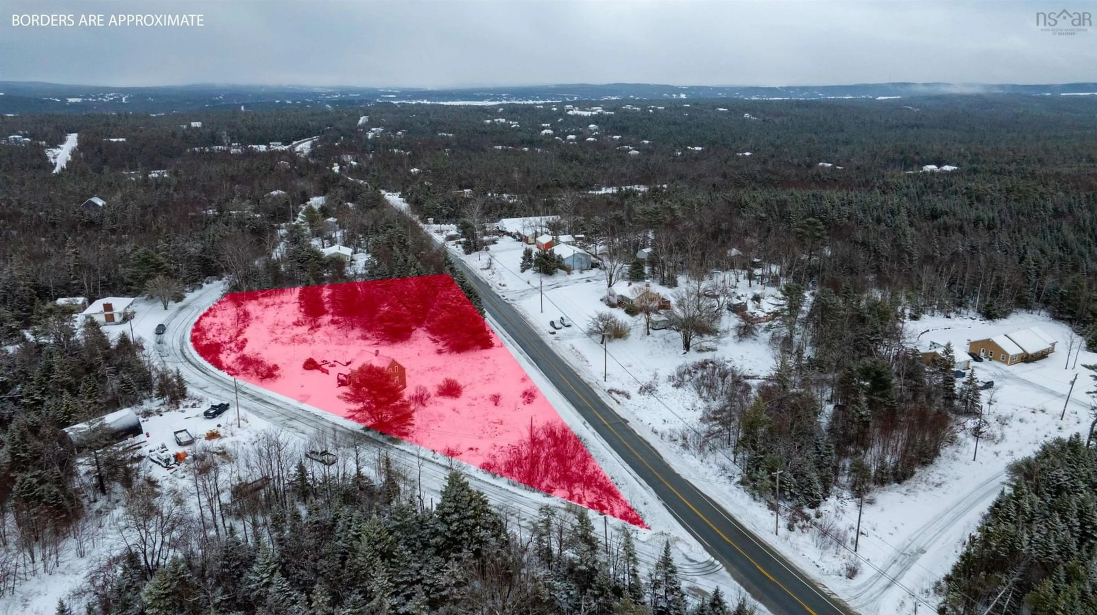 A pic from outside/outdoor area/front of a property/back of a property/a pic from drone, unknown for 11 Parker Lane, Porters Lake Nova Scotia B3E 1E5