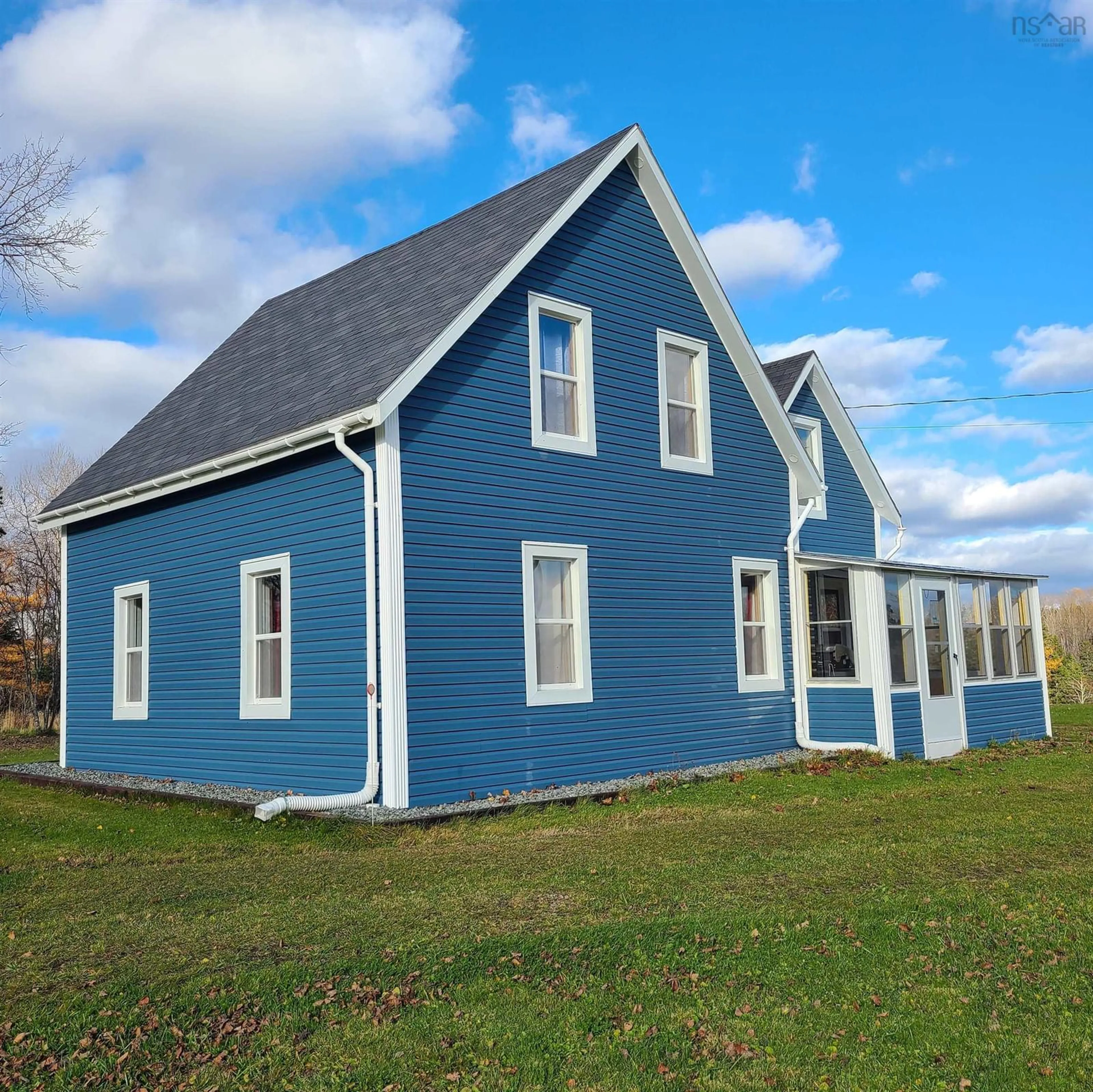 Home with vinyl exterior material, building for 10353 Marble Mountain Rd, Orangedale Nova Scotia B0E 2K0