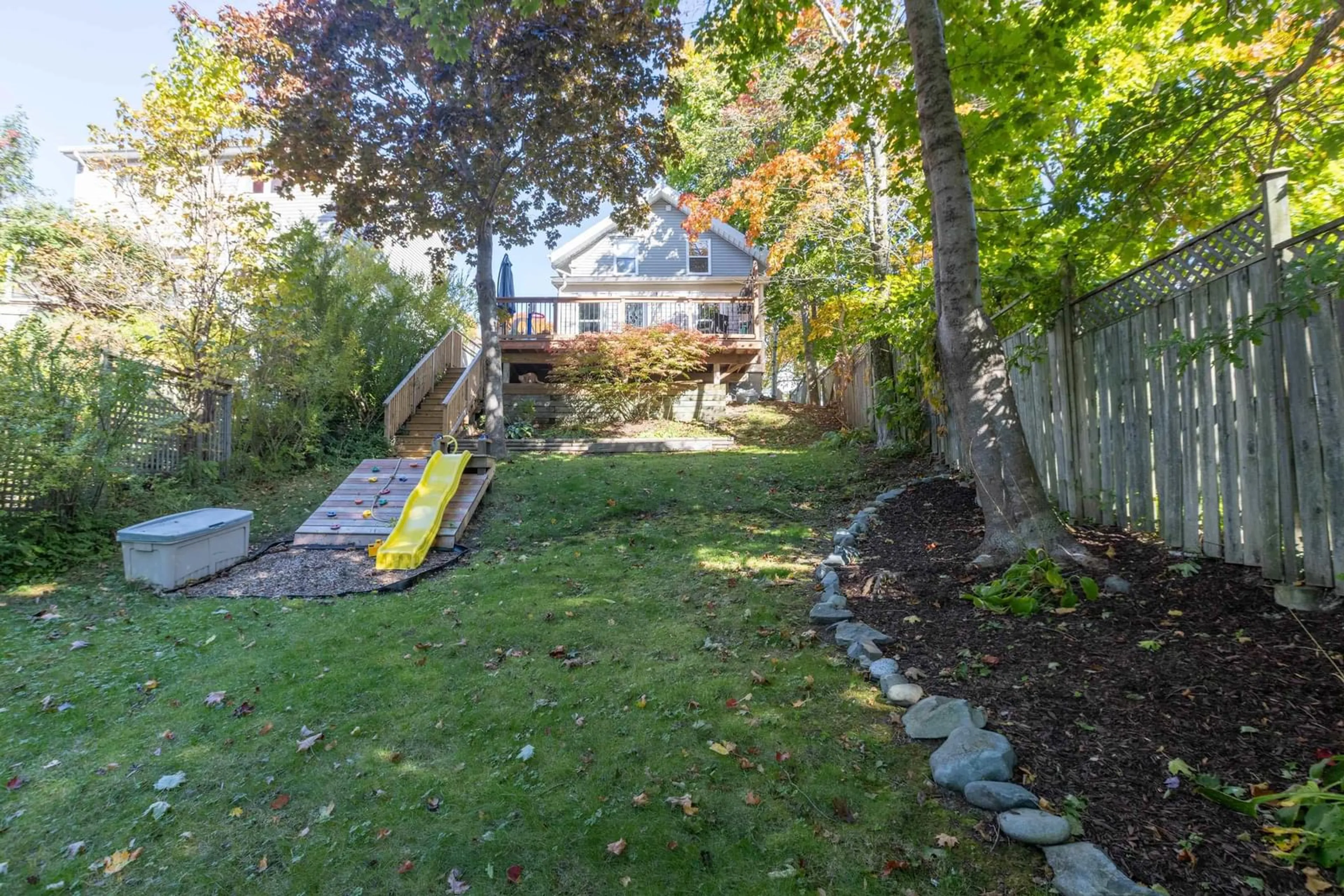 A pic from outside/outdoor area/front of a property/back of a property/a pic from drone, street for 5 Summit St, Dartmouth Nova Scotia B2Y 2X9