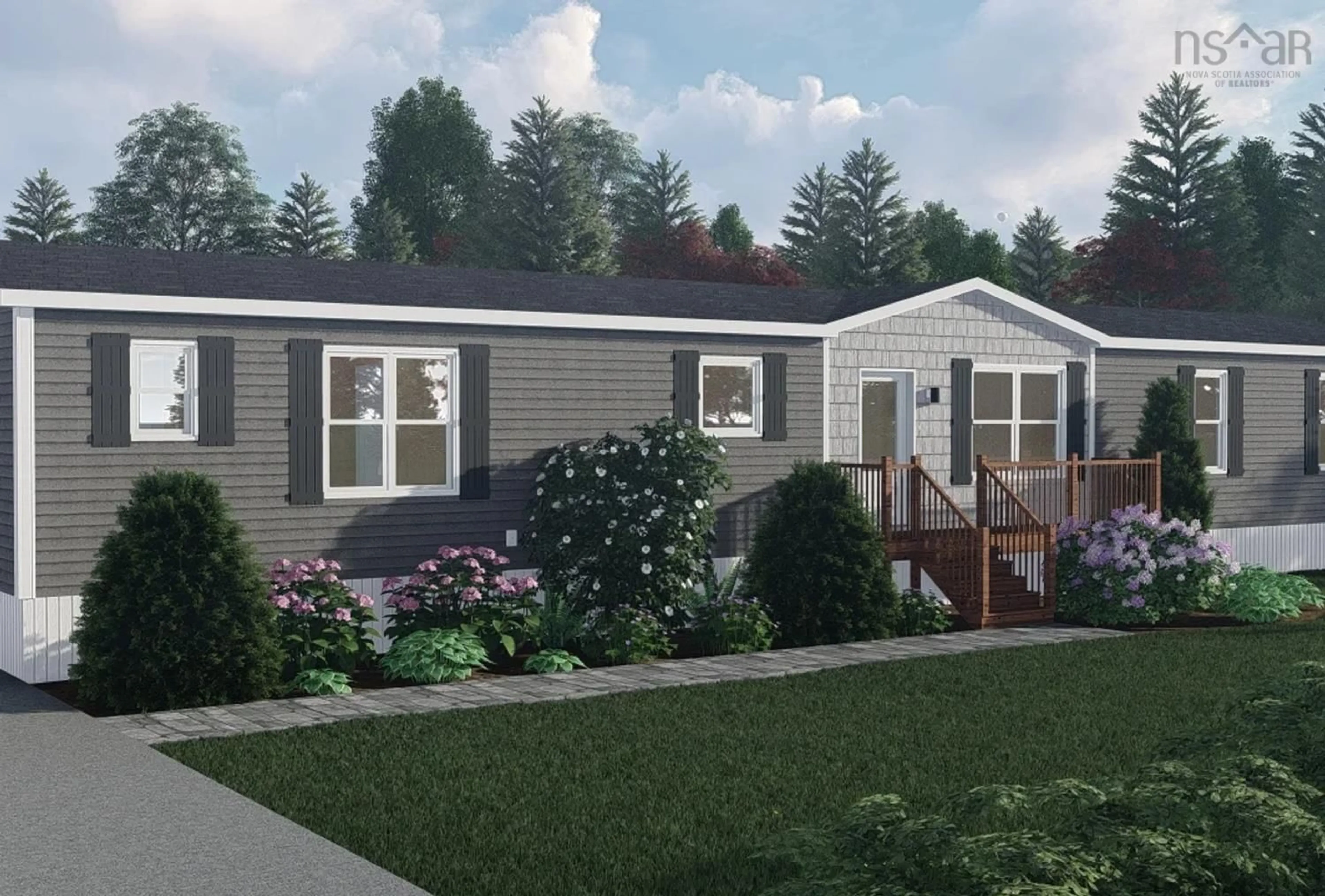 Home with vinyl exterior material, street for N-15 Tully Lake, Elderbank Nova Scotia B0N 1K0