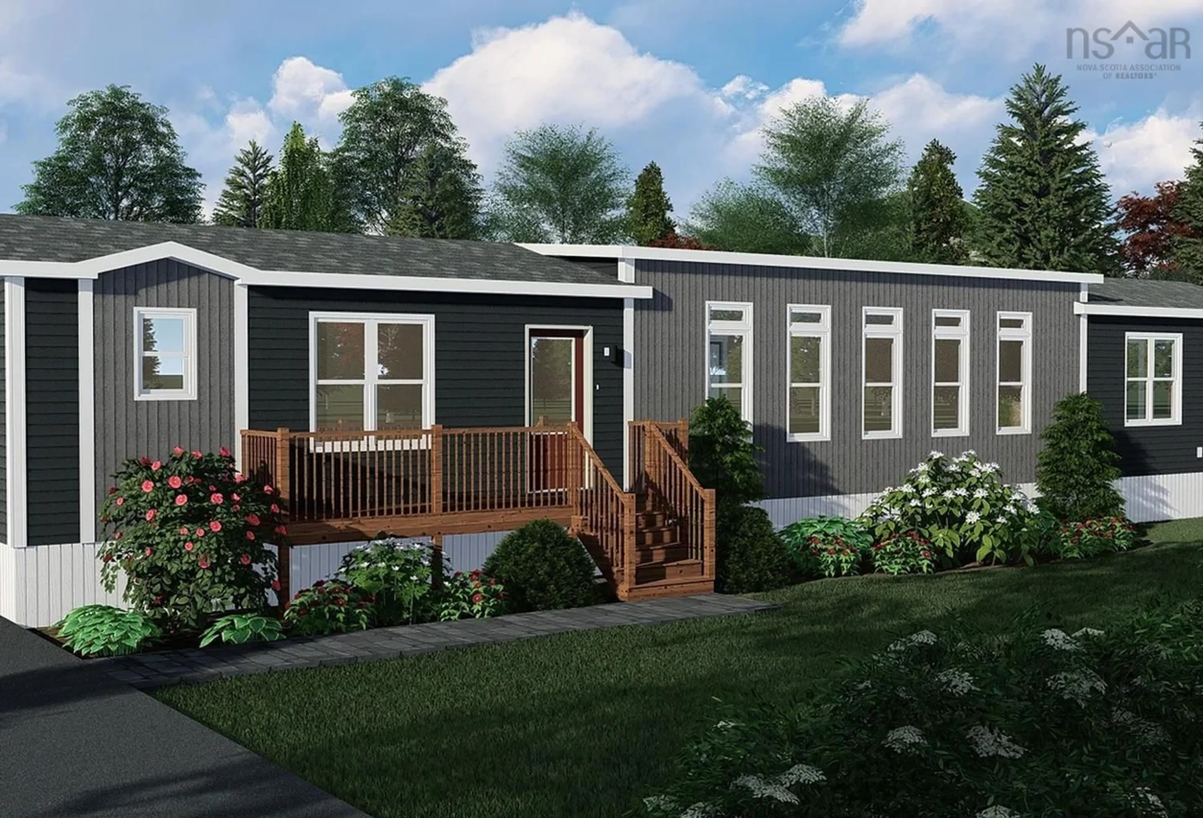 Home with vinyl exterior material, street for N-17 Tully Lake, Elderbank Nova Scotia B0N 1K0