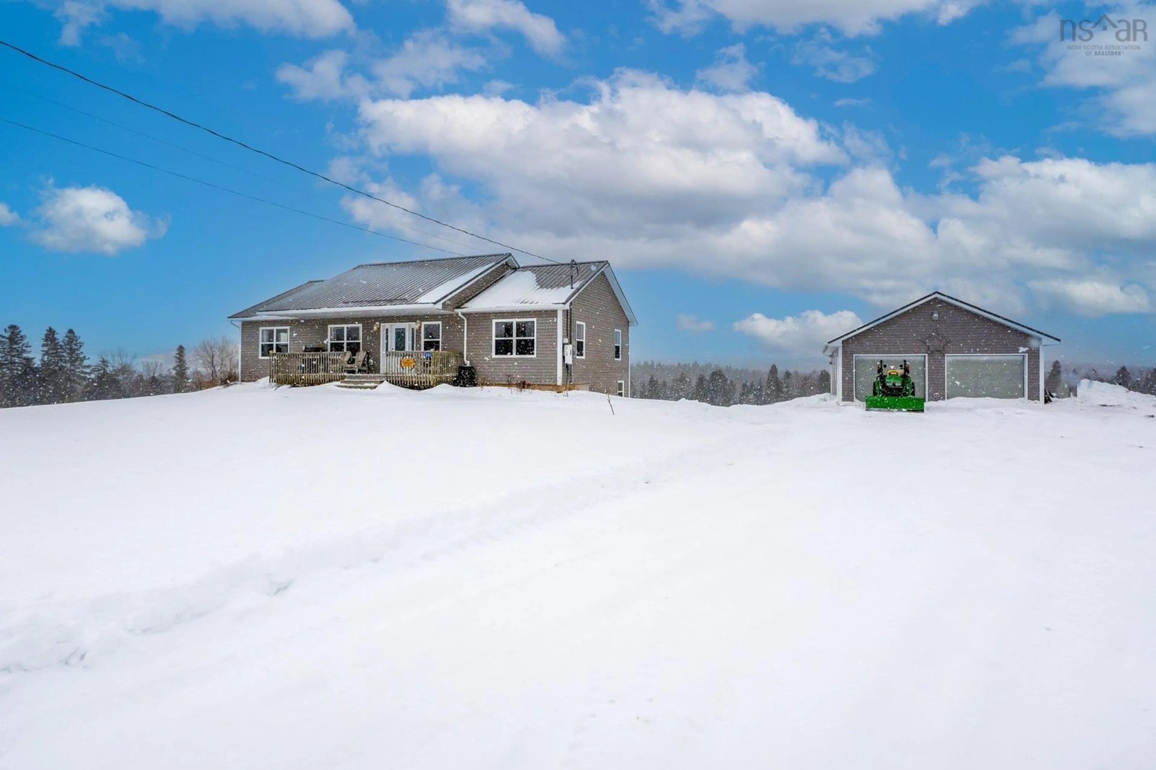 A pic from outside/outdoor area/front of a property/back of a property/a pic from drone, unknown for 301 Woodville Rd, Greenhill Nova Scotia B0N 2A0