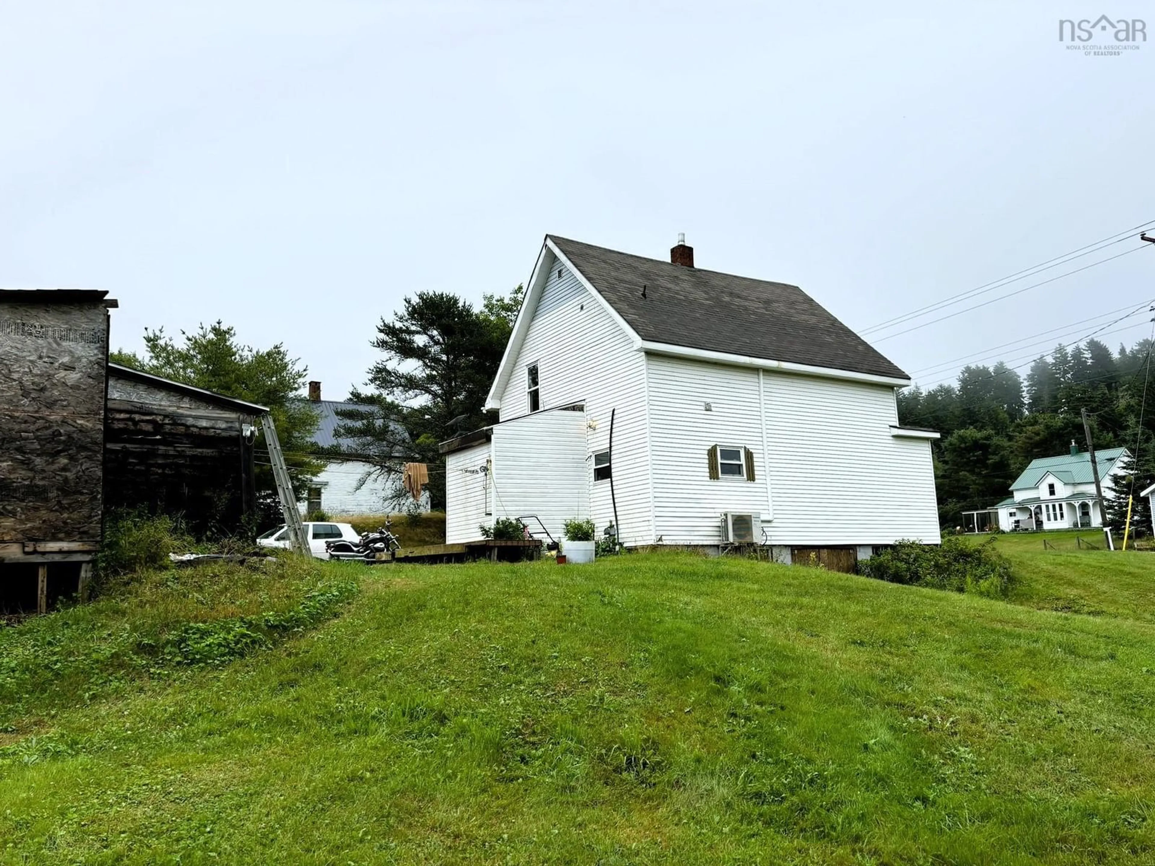 A pic from outside/outdoor area/front of a property/back of a property/a pic from drone, building for 8257 Hwy#209 Hwy, Wards Brook Nova Scotia B0M 1S0