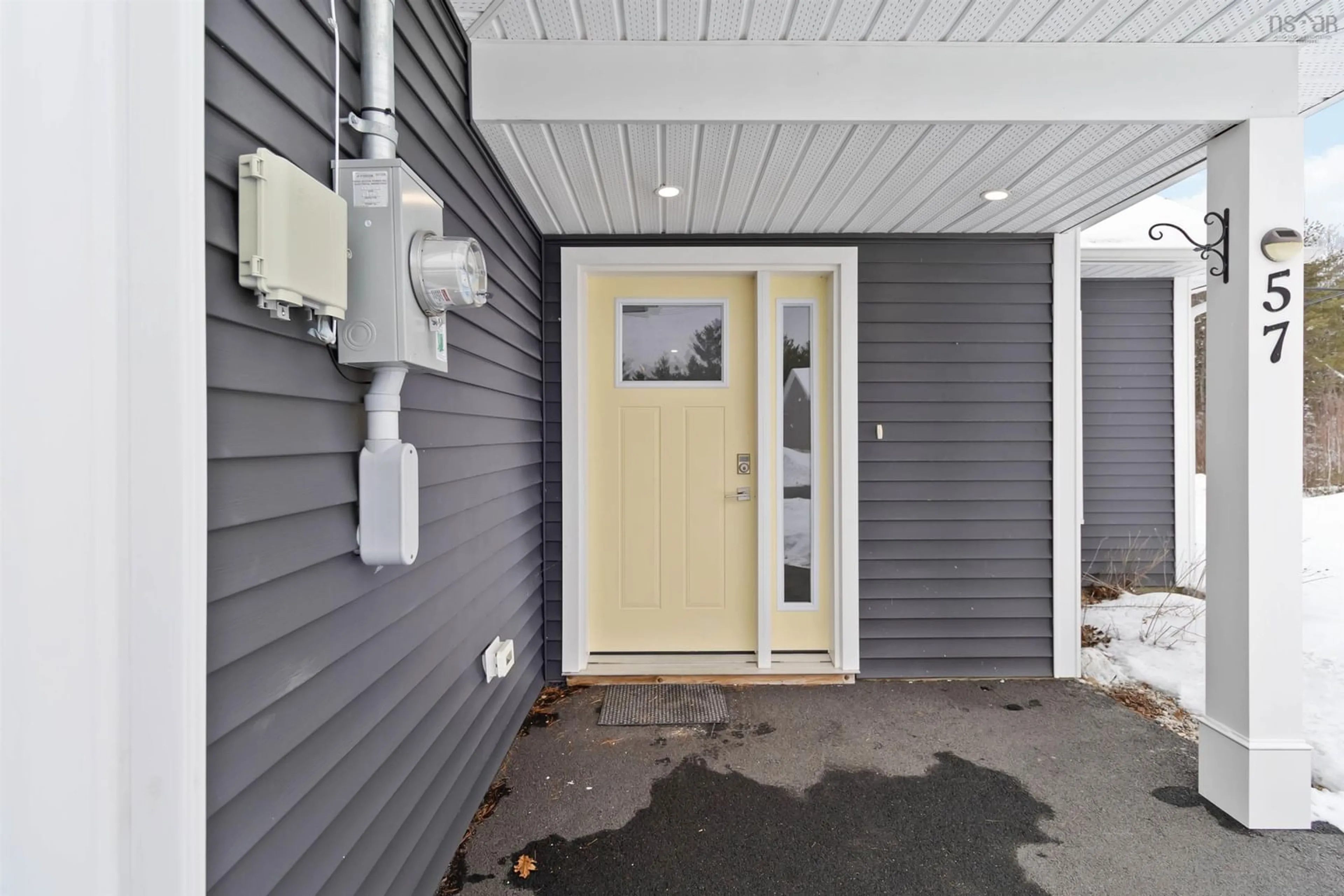 Indoor entryway for 57 Etna St, Bridgewater Nova Scotia B4V 8Z1