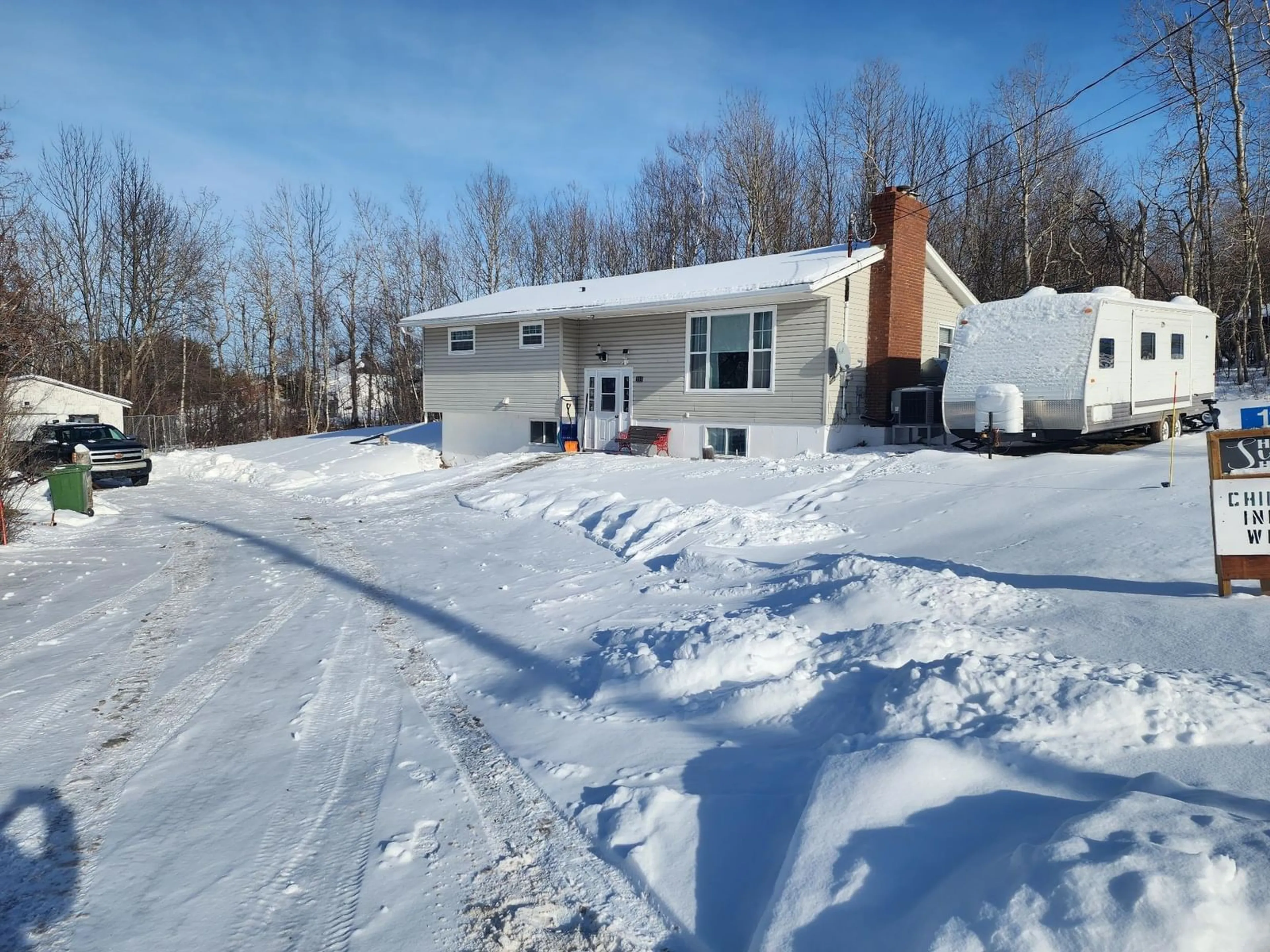 A pic from outside/outdoor area/front of a property/back of a property/a pic from drone, street for 111 Grandview Ave, Trenton Nova Scotia B0K 1X0