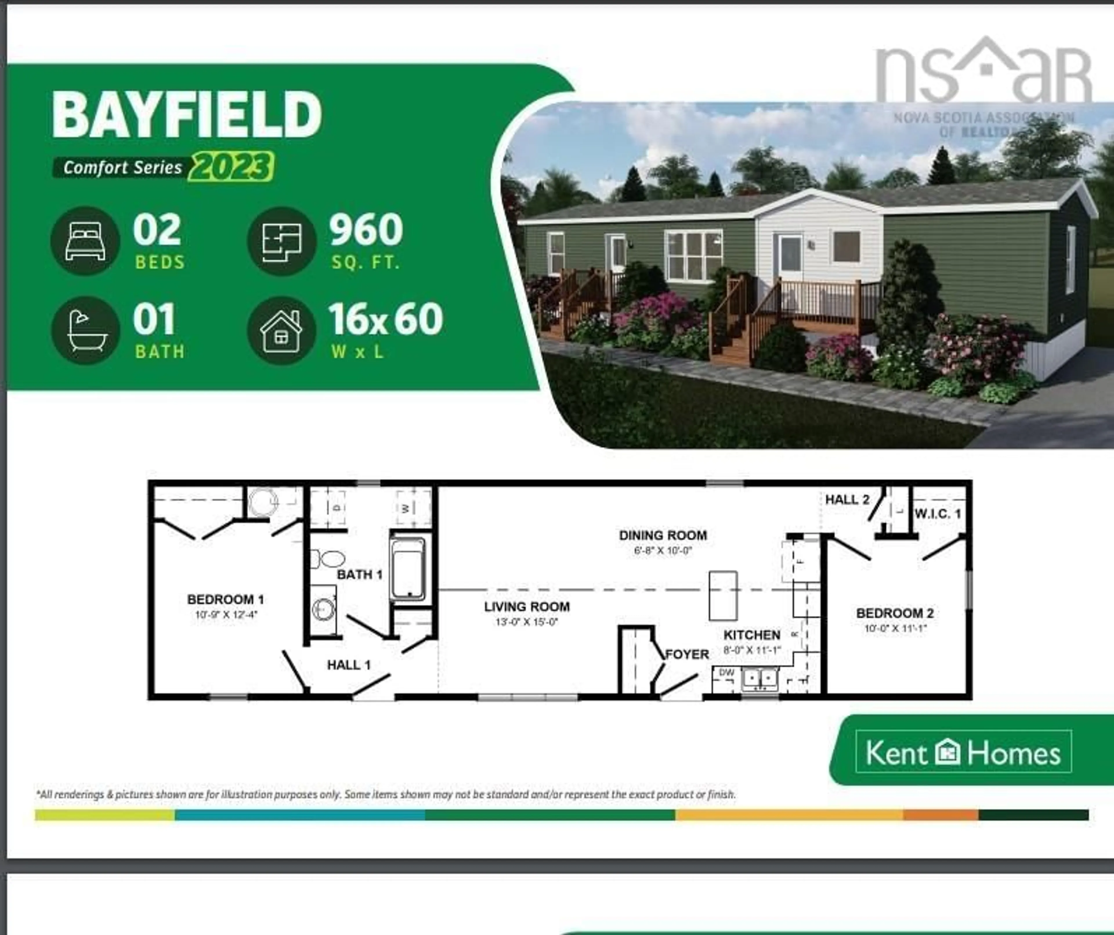 Floor plan for Highway 2, Portapique Nova Scotia B0M 1B0