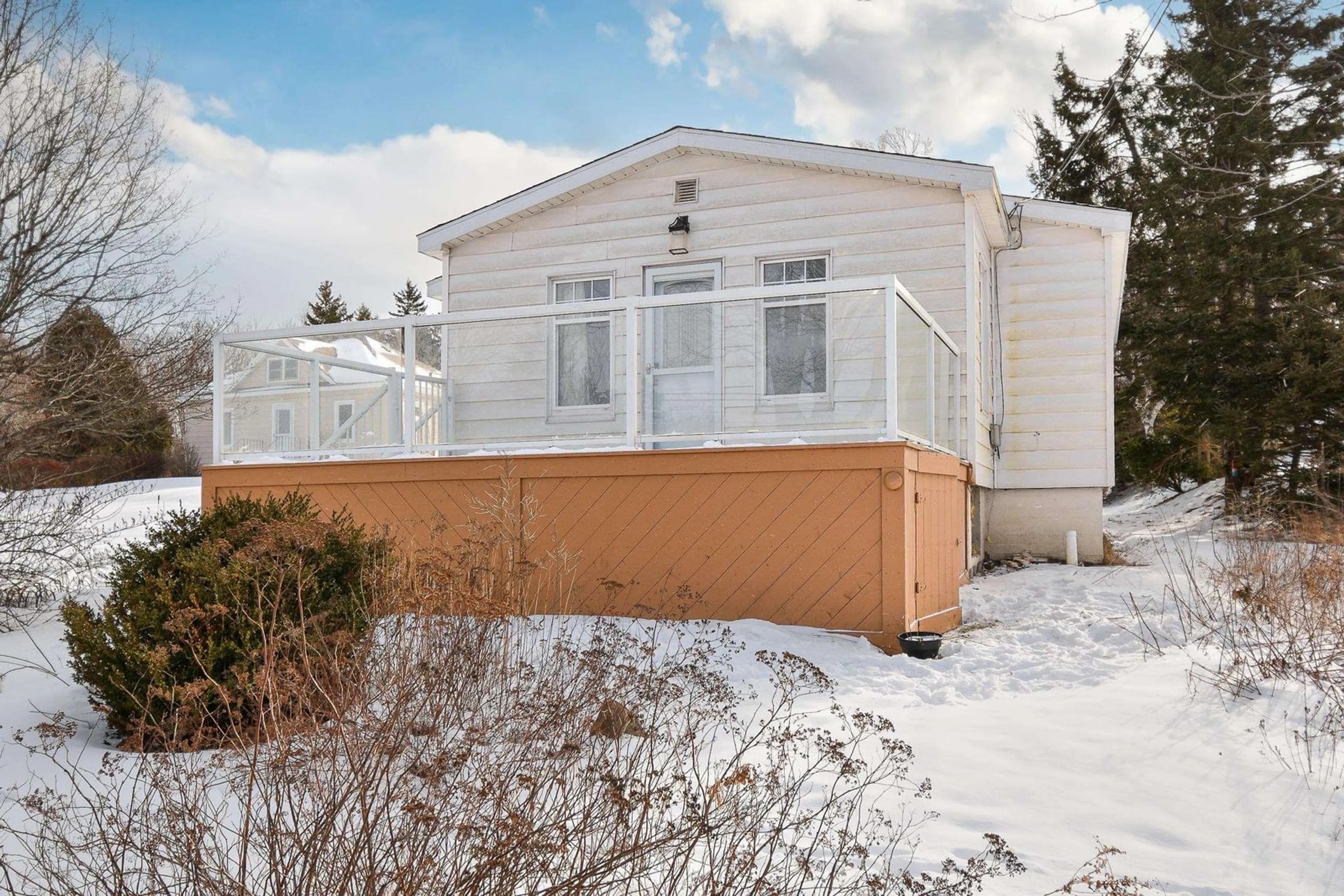 Home with vinyl exterior material, street for 1551 Kings Road, Sydney River Nova Scotia B1S 1E8