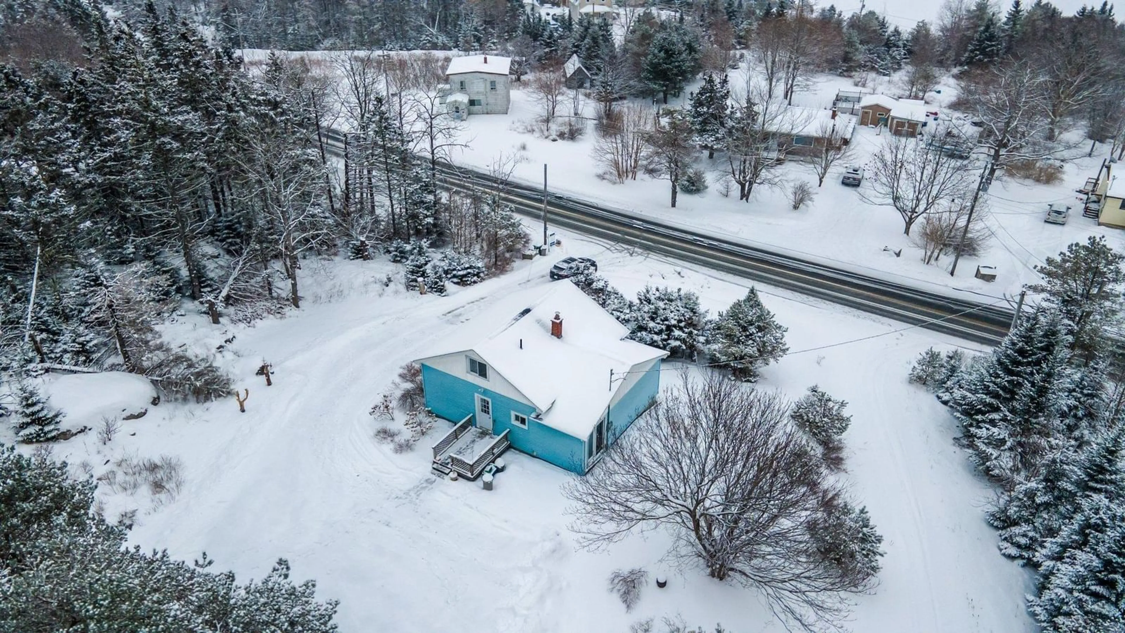 A pic from outside/outdoor area/front of a property/back of a property/a pic from drone, building for 9559 Highway 7, Head Of Jeddore Nova Scotia B0J 1P0